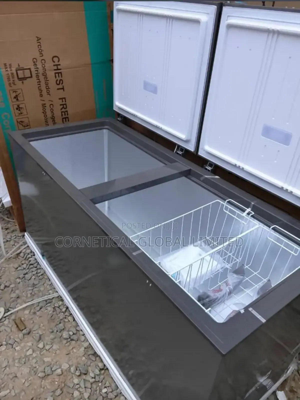 Hisense 500l Double Door Chest Freezer Fc66dd