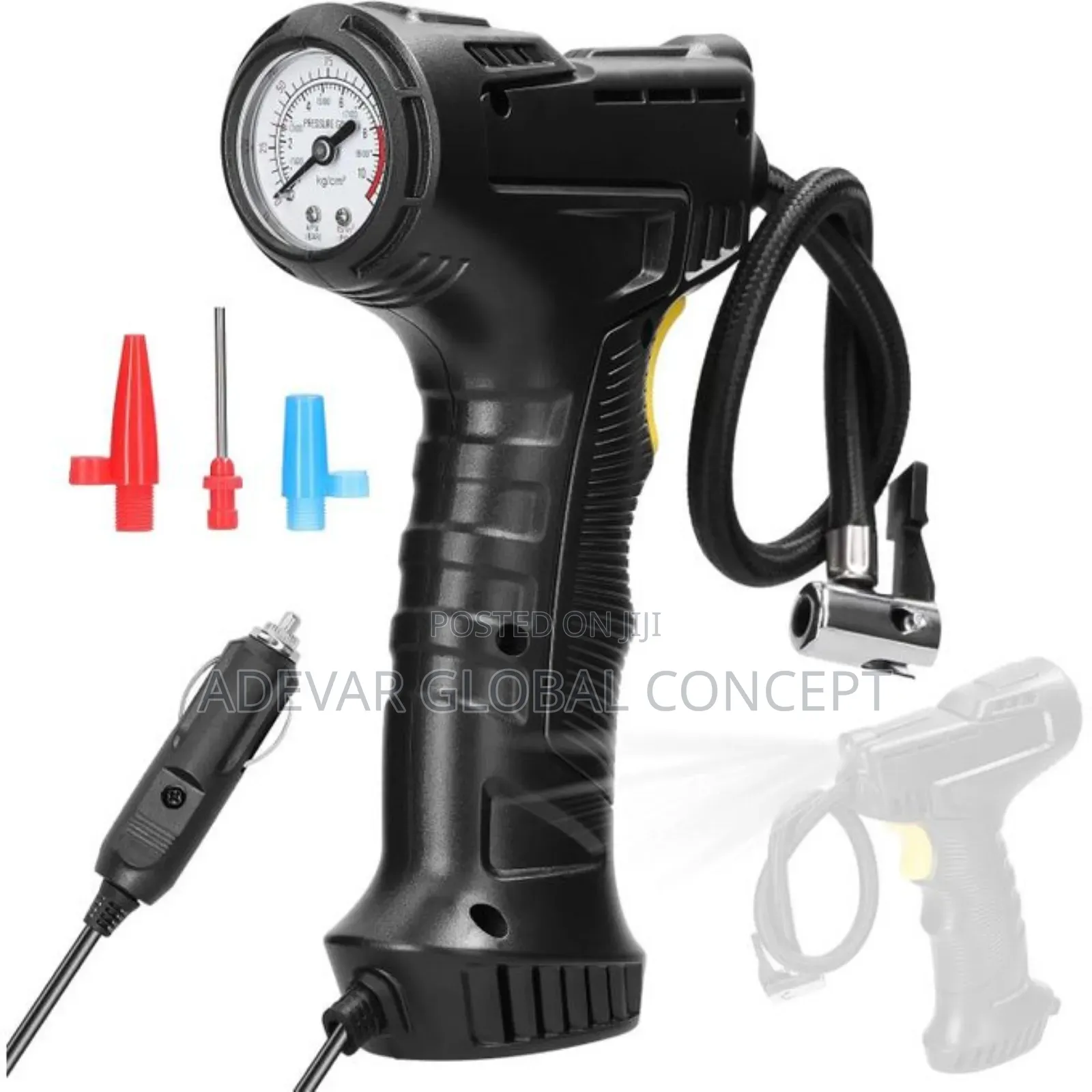 Portable Car Air Pump for Bicycle/Car Tires/Balls
