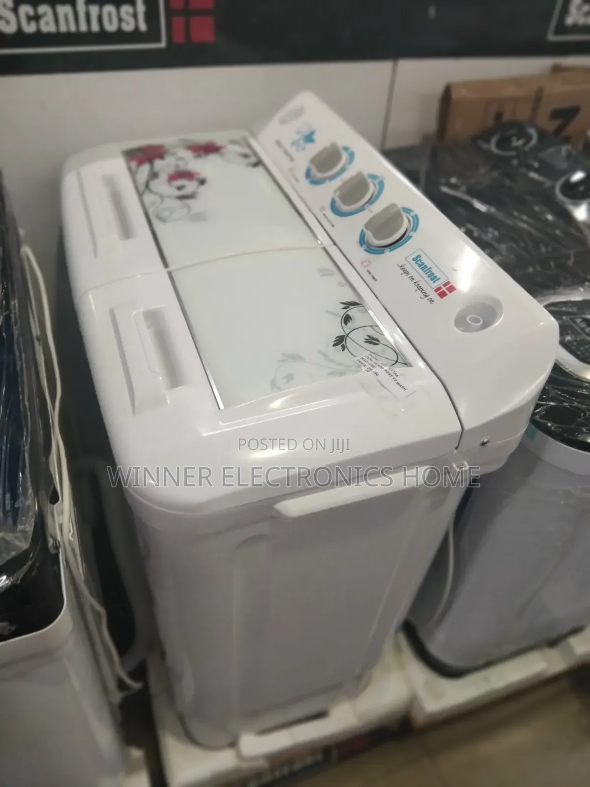 Scanfrost 6kg Top Loader Semi Automatic Washing Machine