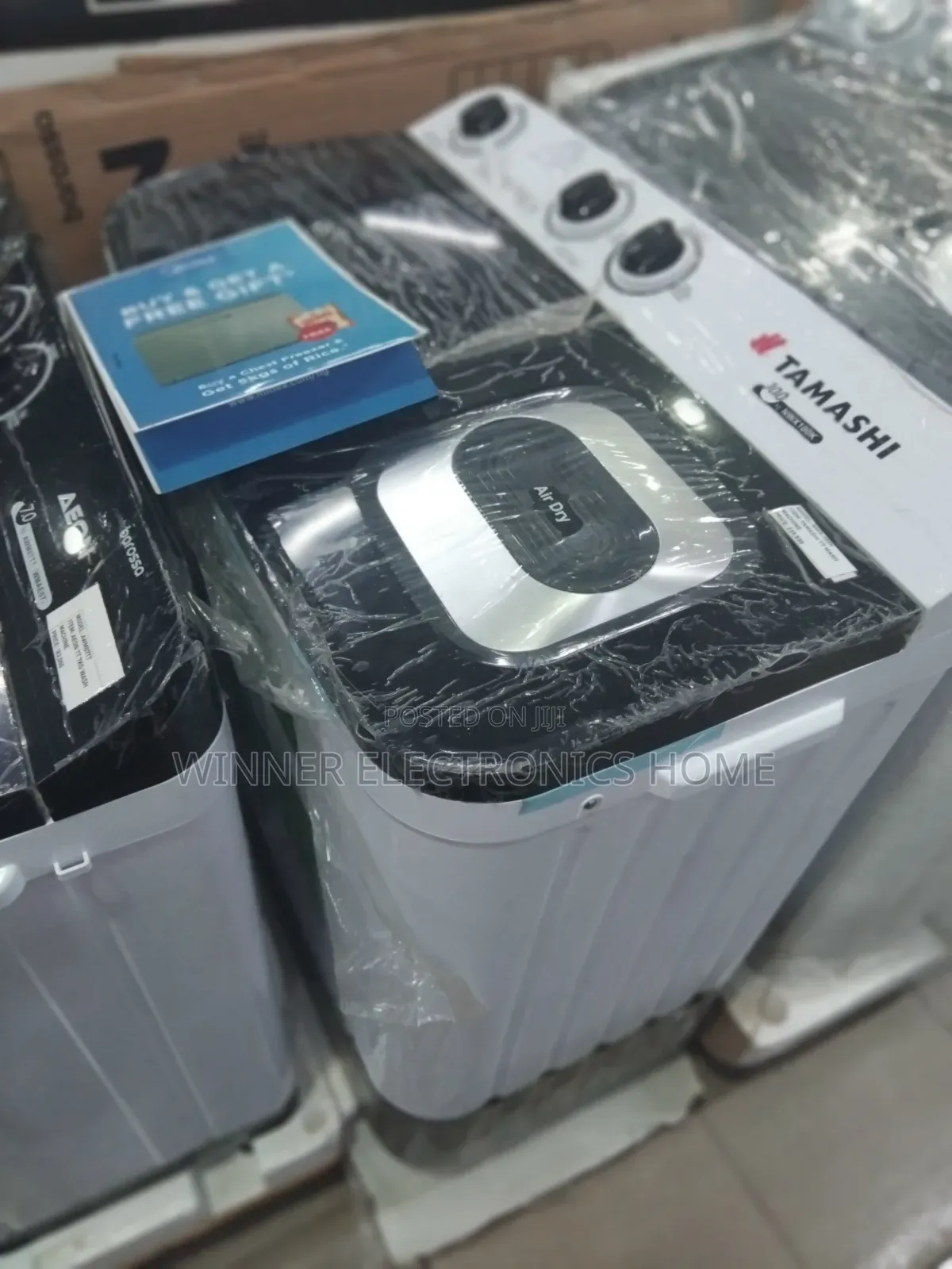Tamashi 10kg Semi Automatic Washing Machine