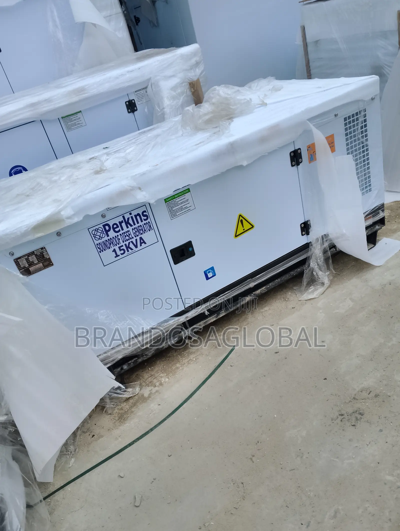 Super Reliable Perkins Sp-15 15kva Soundproof Power Generator