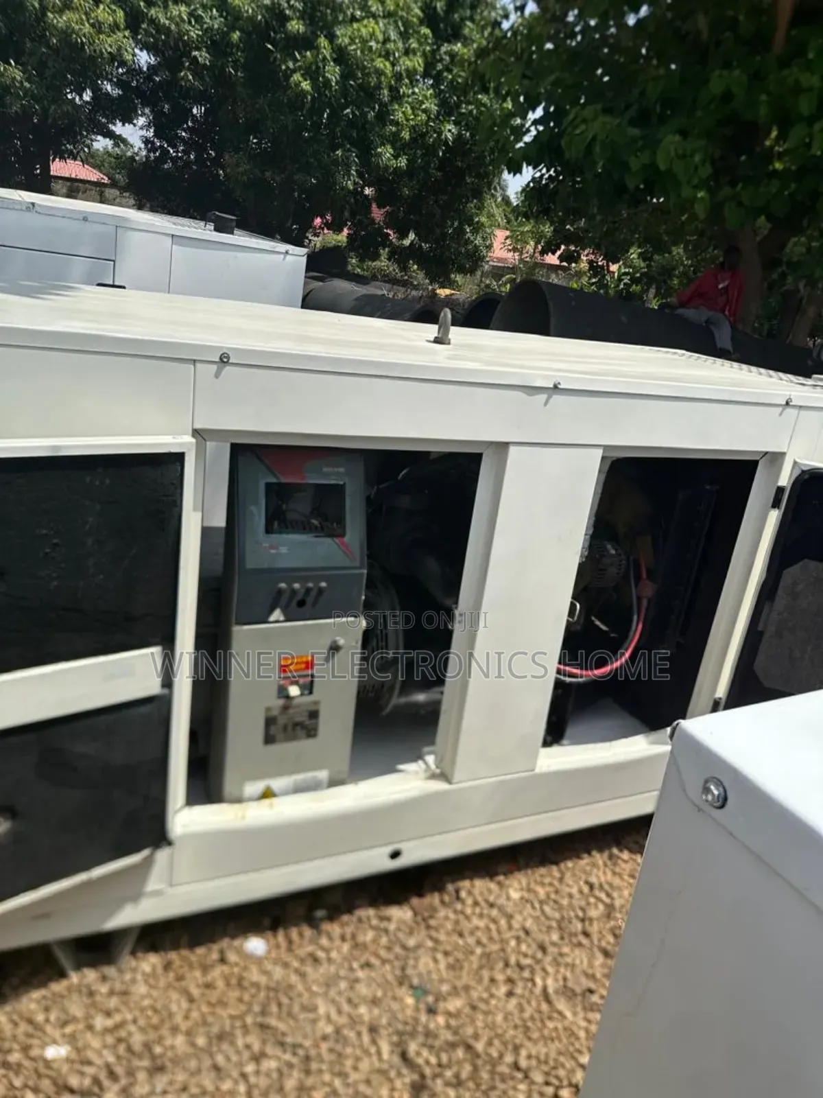 Mikano 60kva Neatly Used Uk Perkins Soundproof Generator