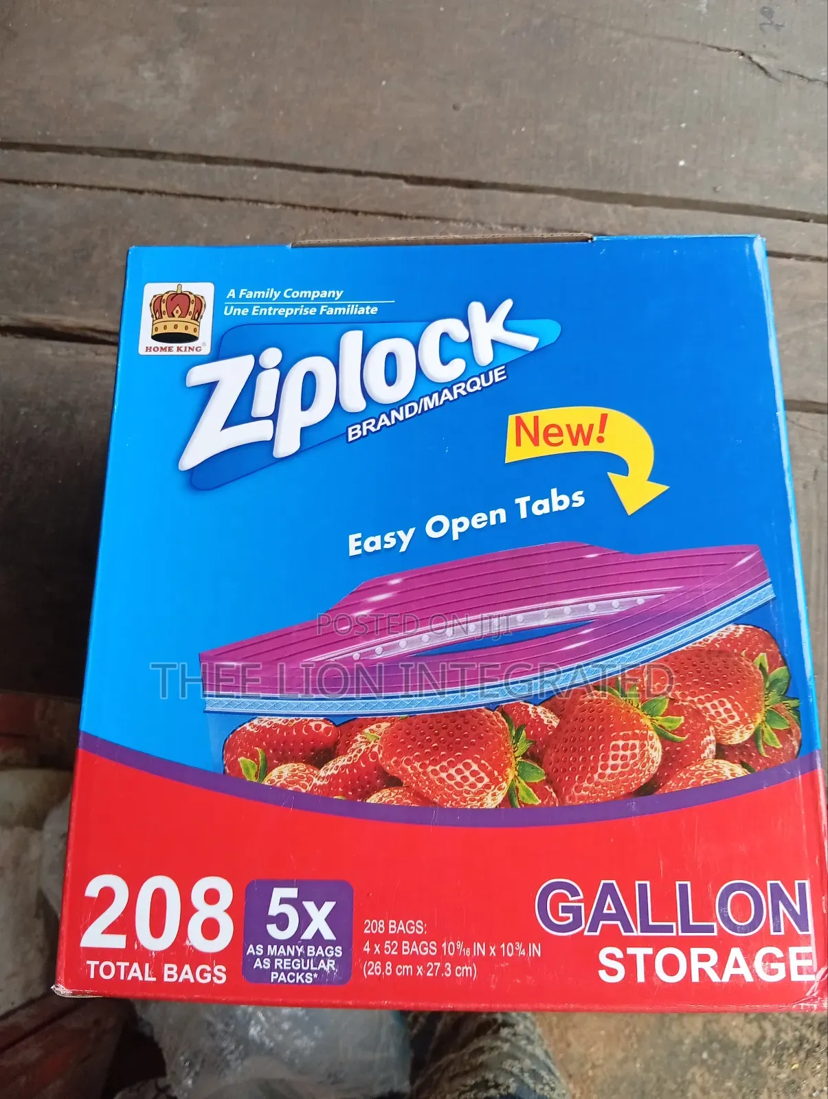 Ziploc Gallon Storage Bags