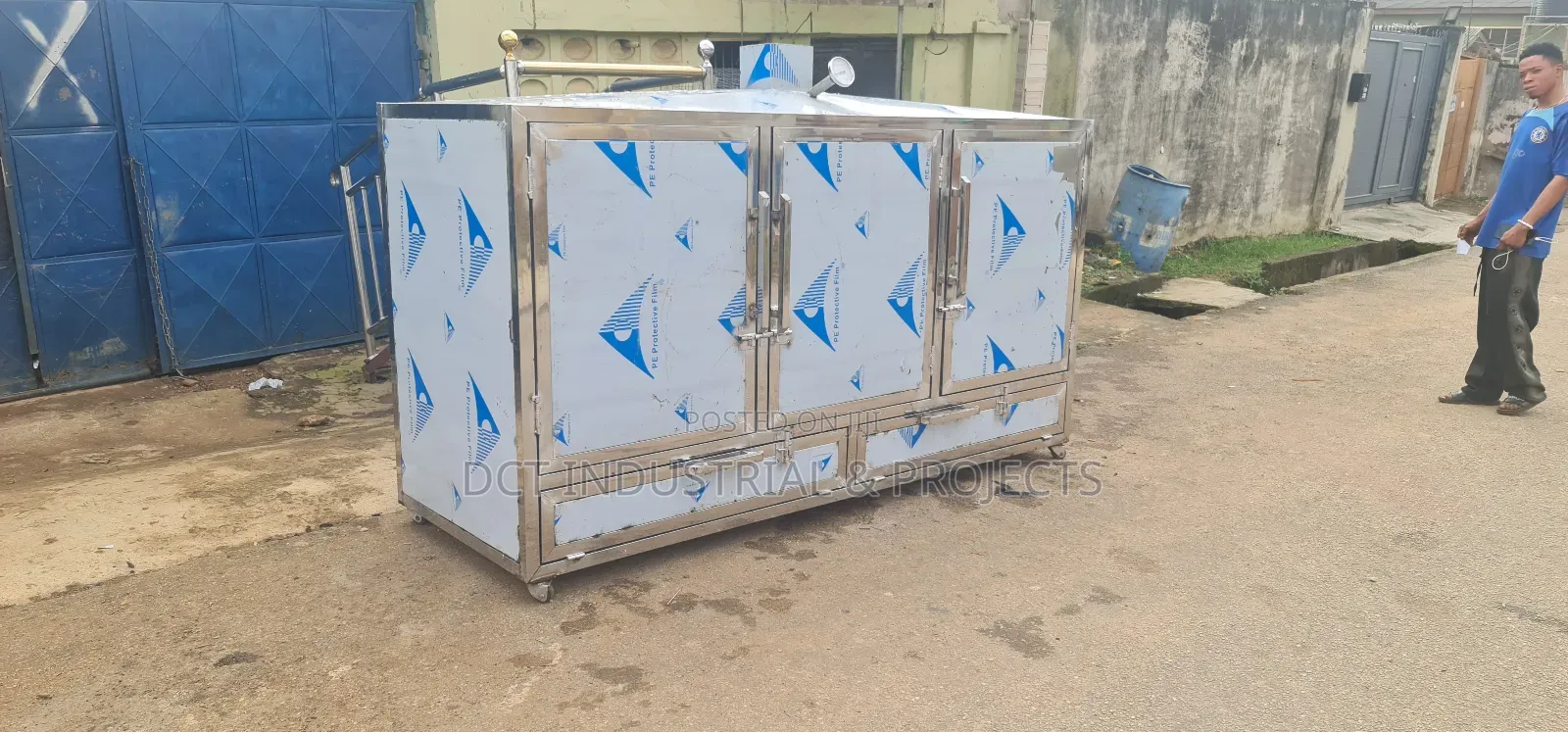 Fish Oven / Cat Fish Smoking Kiln / Stainless