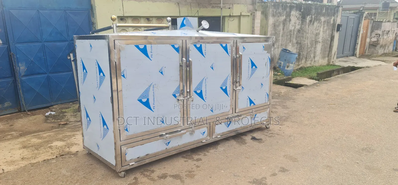 Fish Oven / Cat Fish Smoking Kiln / Stainless