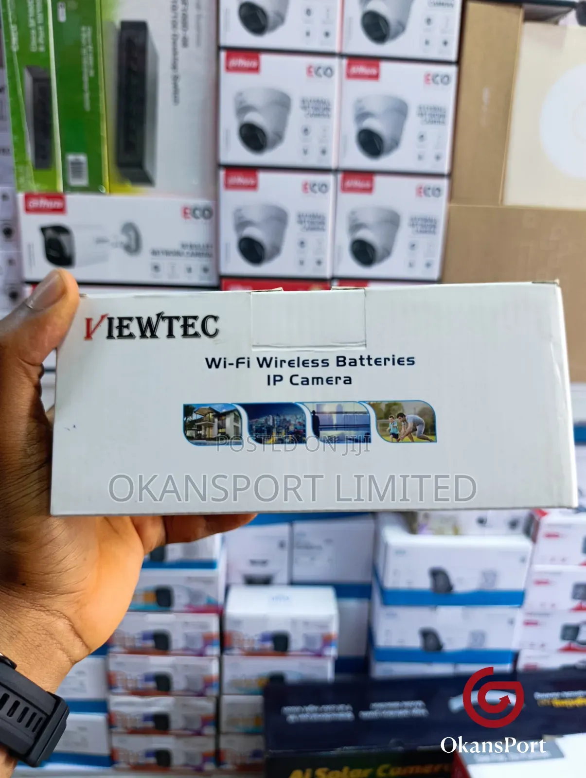 Viewtec Y6 Wifi Wireless Battery Ip Camera – 1080p Full Hd | Night