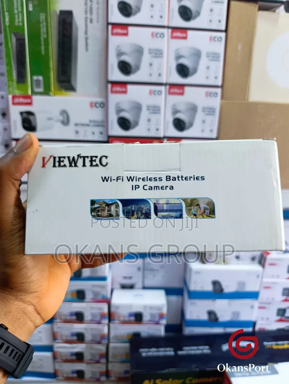 Viewtec Y6 Wifi Wireless Battery Ip Camera – 1080p Full Hd | Night
