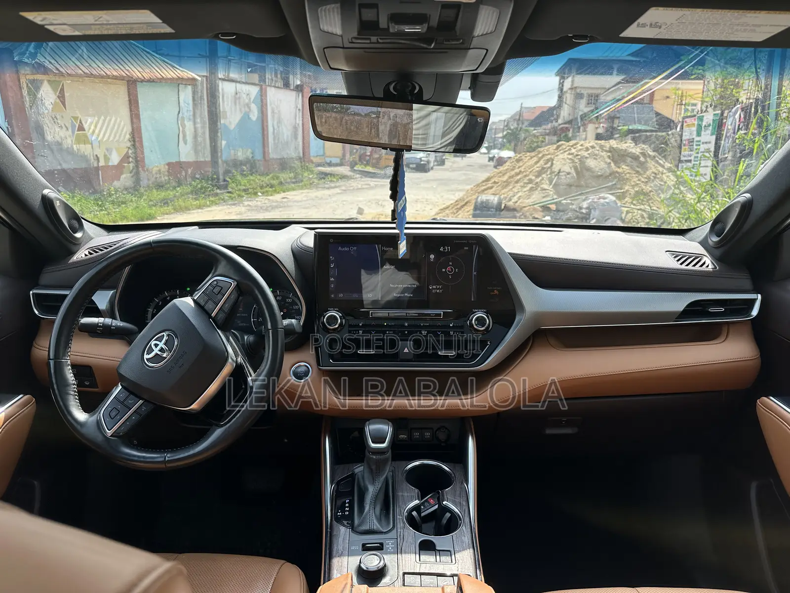 Toyota Highlander Platinum 2021 Black