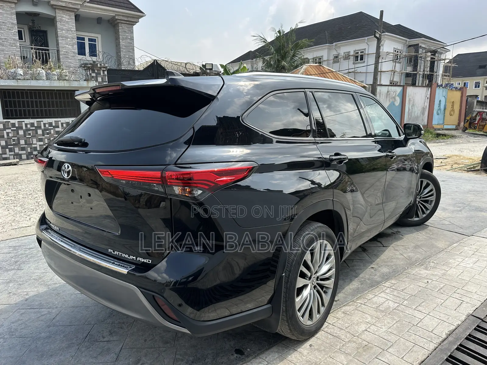 Toyota Highlander Platinum 2021 Black