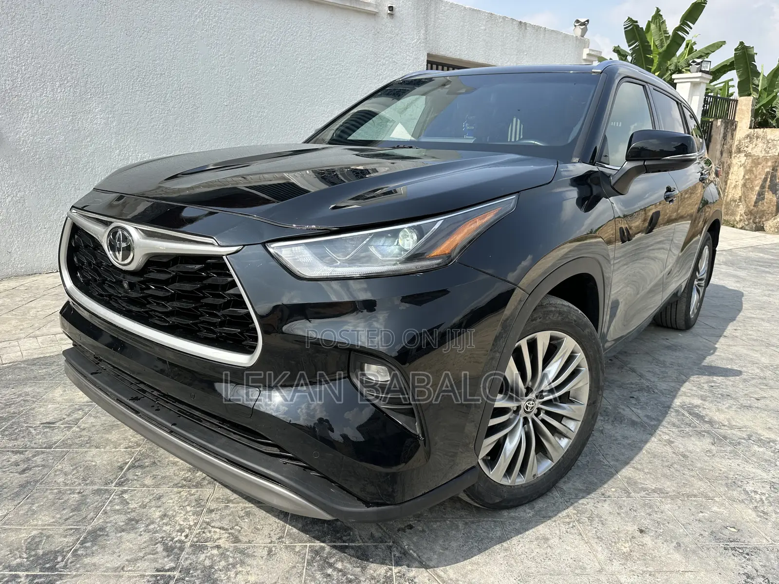 Toyota Highlander Platinum 2021 Black