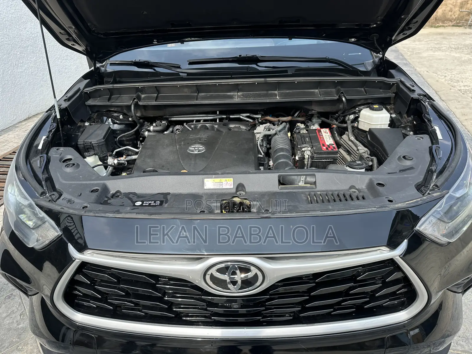 Toyota Highlander Platinum 2021 Black