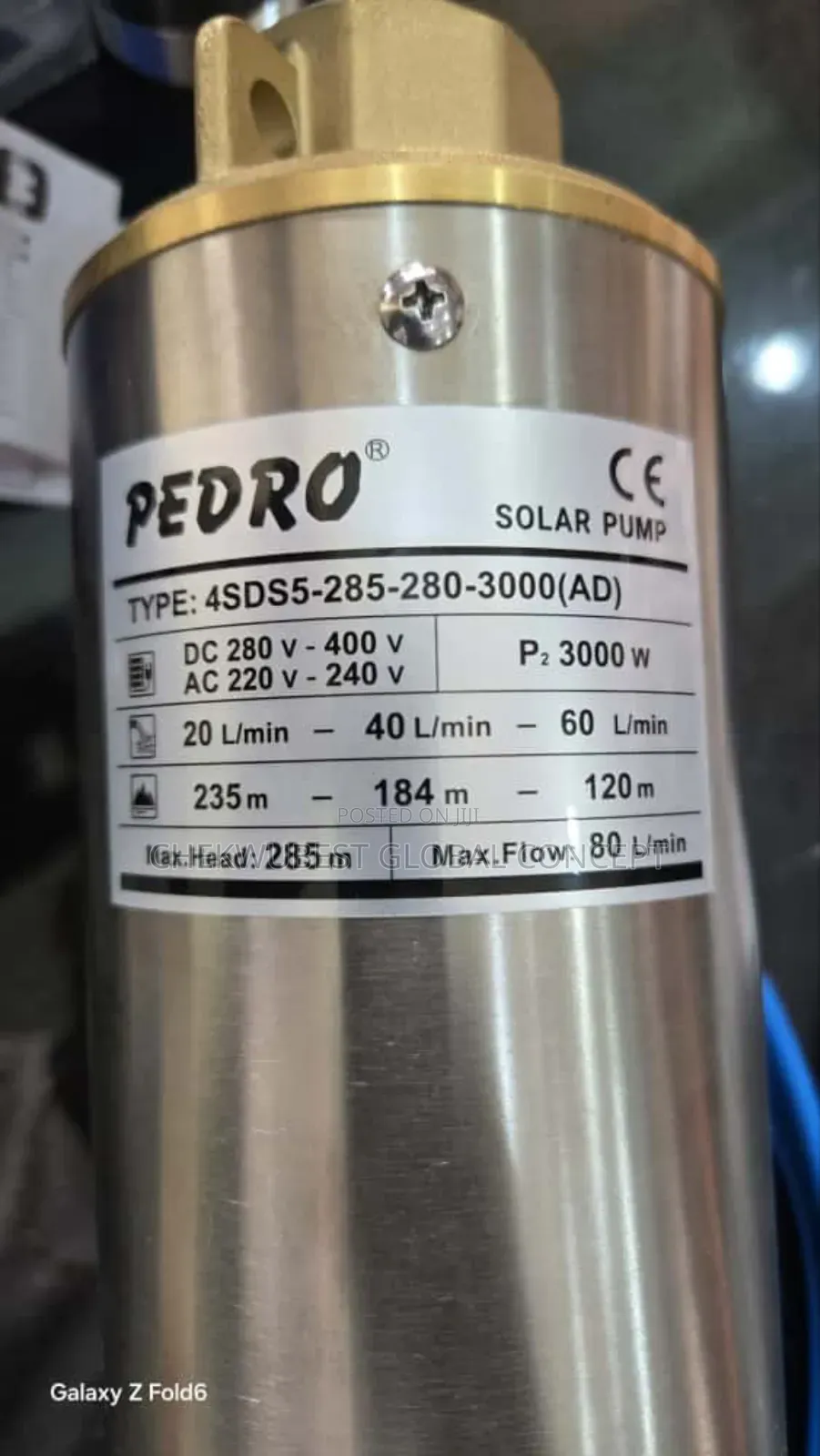 Solar Water Pump and Electric Water Pump