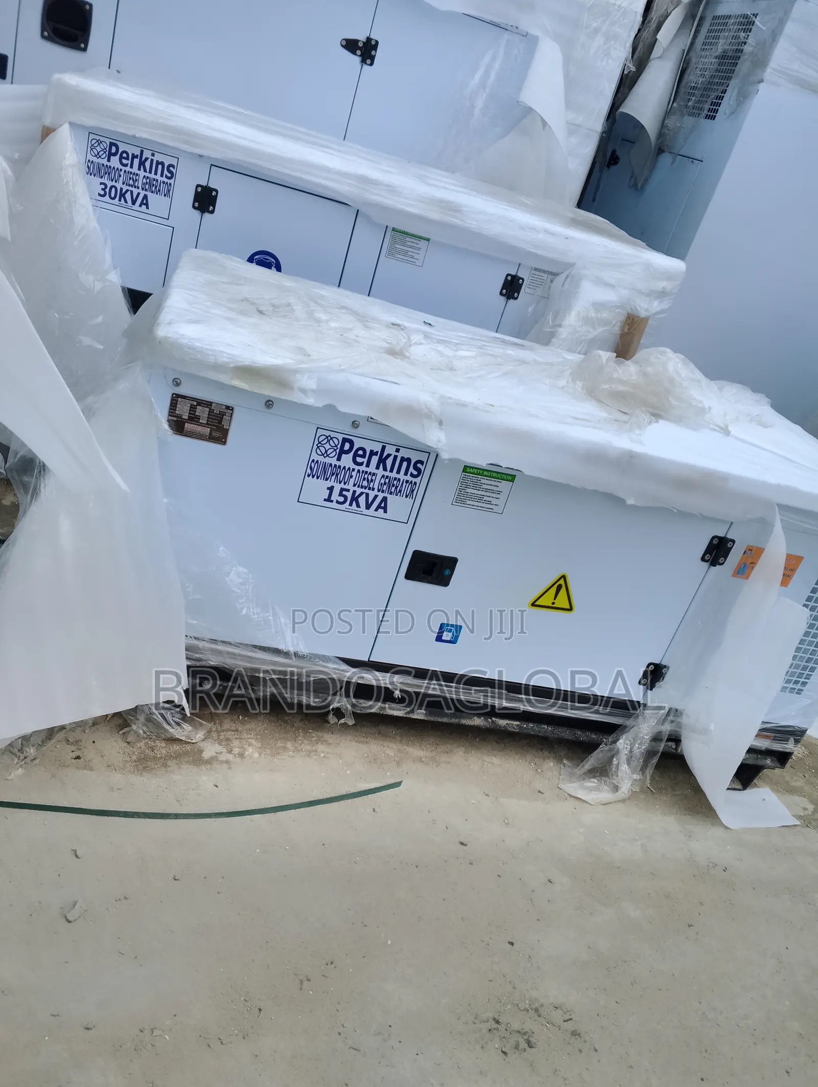 Perkins 15kva Soundproof Generator Sp-15 Heavy Duty Backup