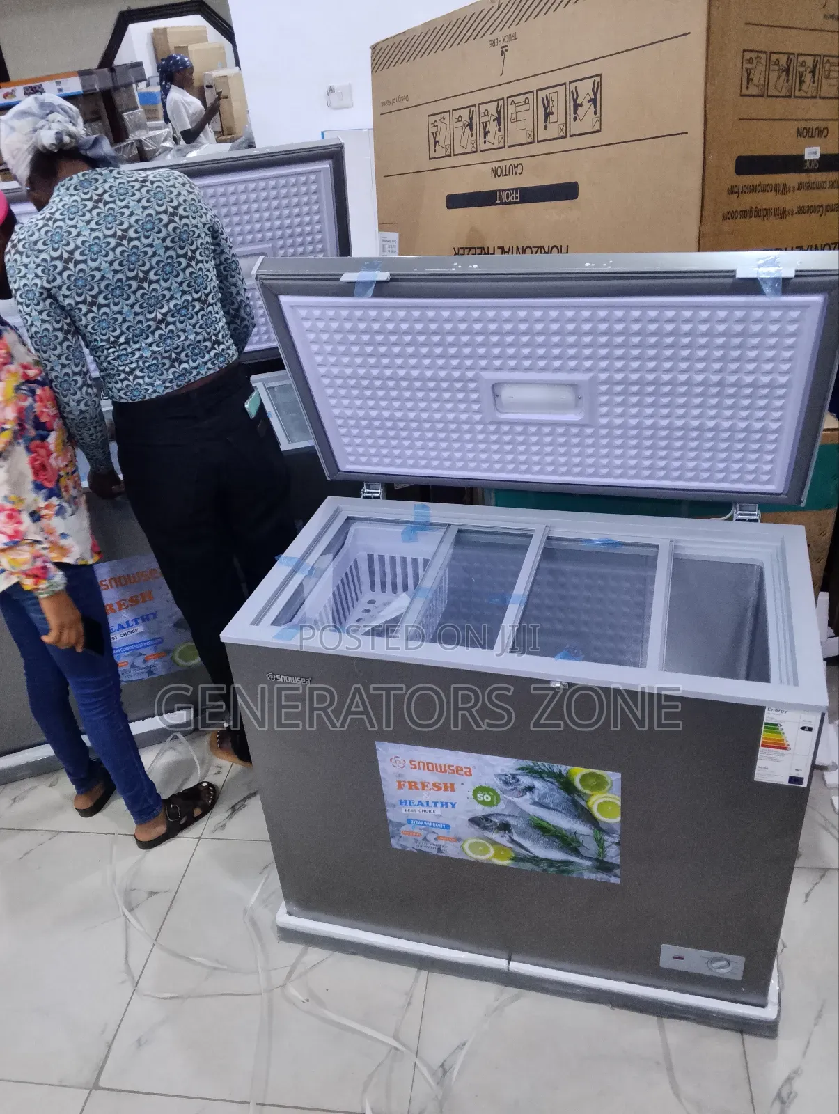 Top-Class 220l Chest Freezer Snowsea Bd308
