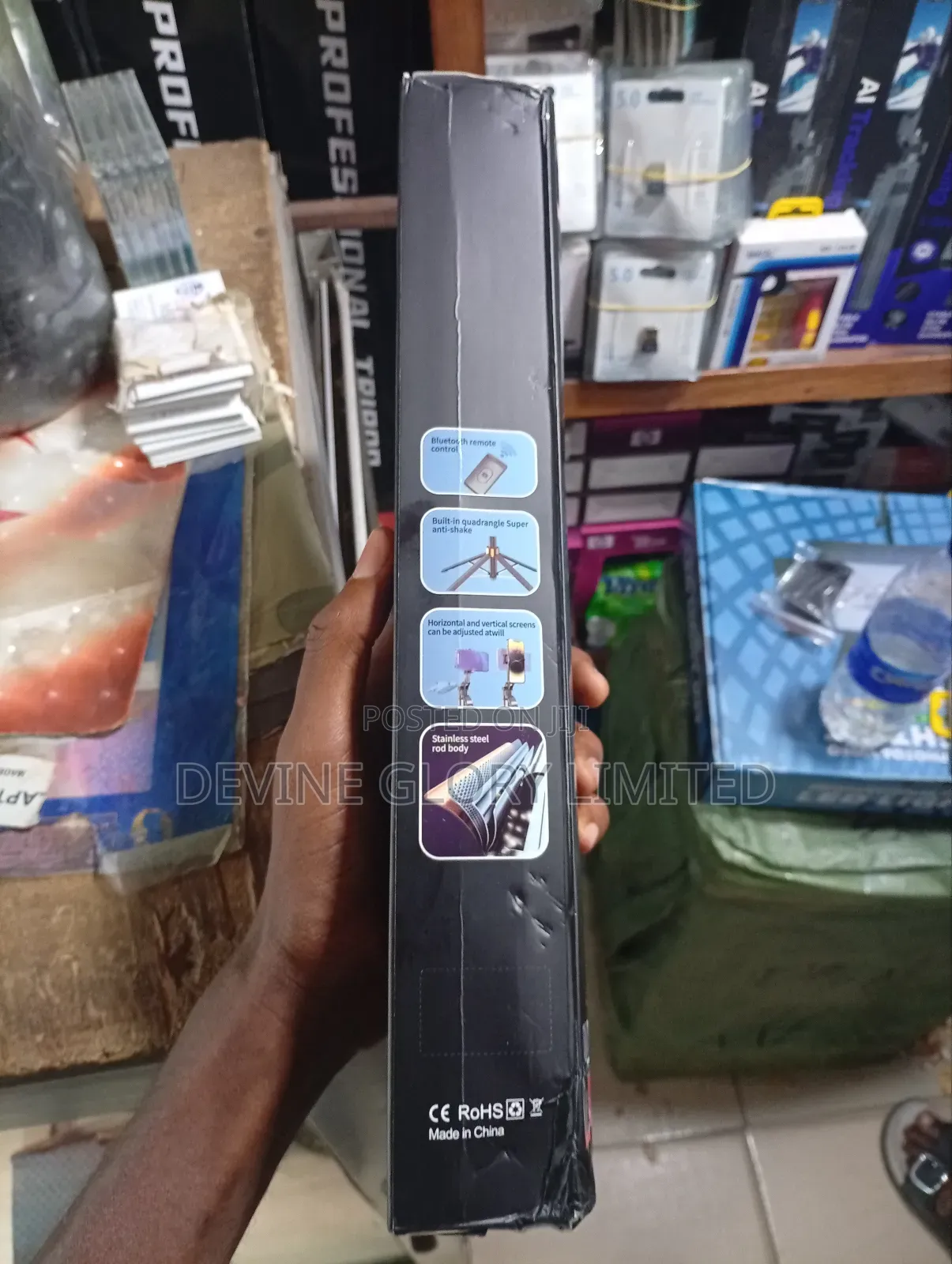 Q13 Smart Tracking Tripod – 360° Ai Follow Extendable Stand