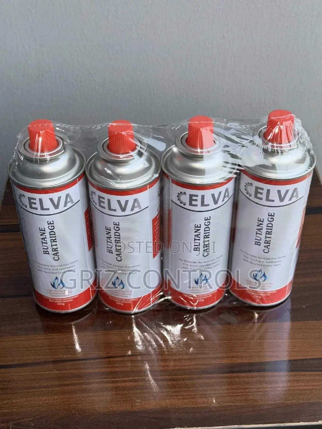 Celva Butane Gas Cartridge - 4pcs