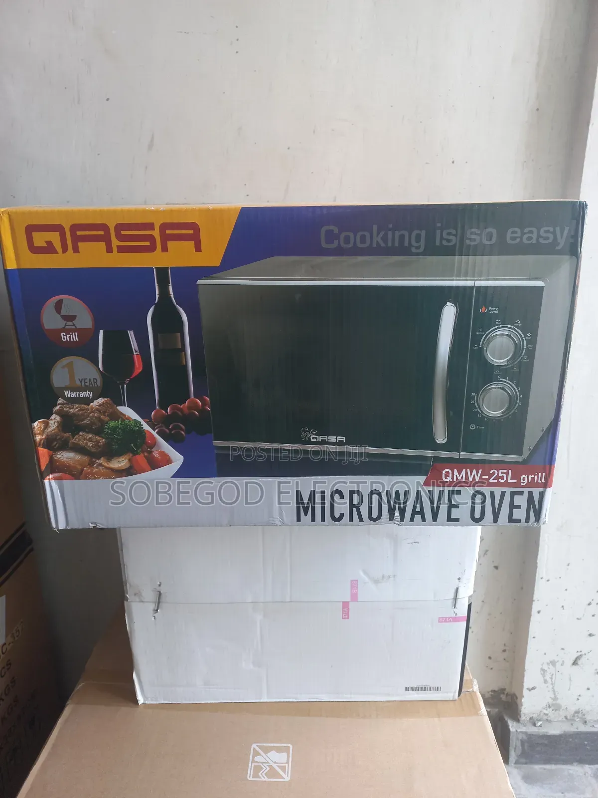 Qasa Microwave 25litters With Grill