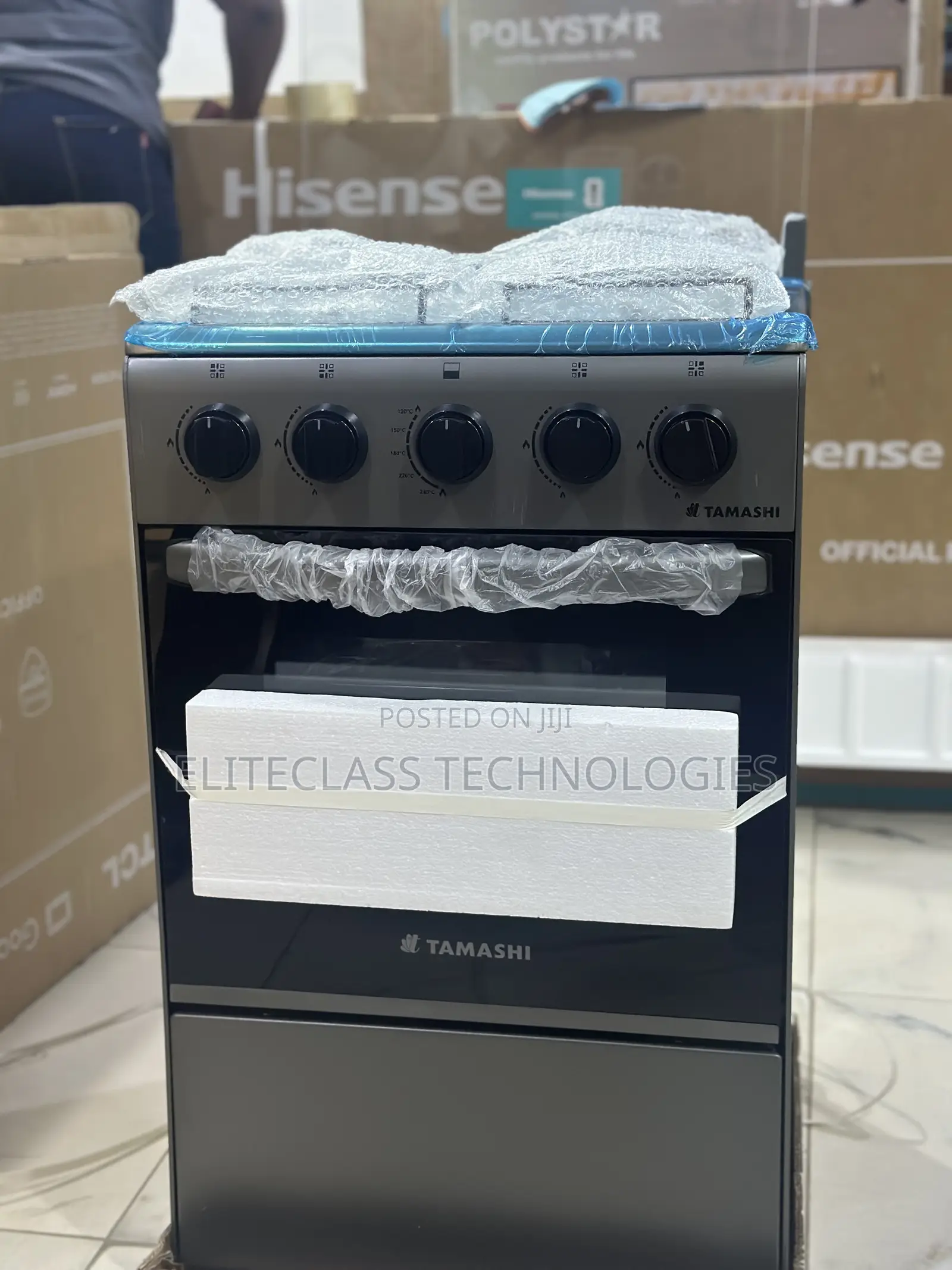 Tamashi Ng5540g Free-Standing Gas Cooker With 4 Burners