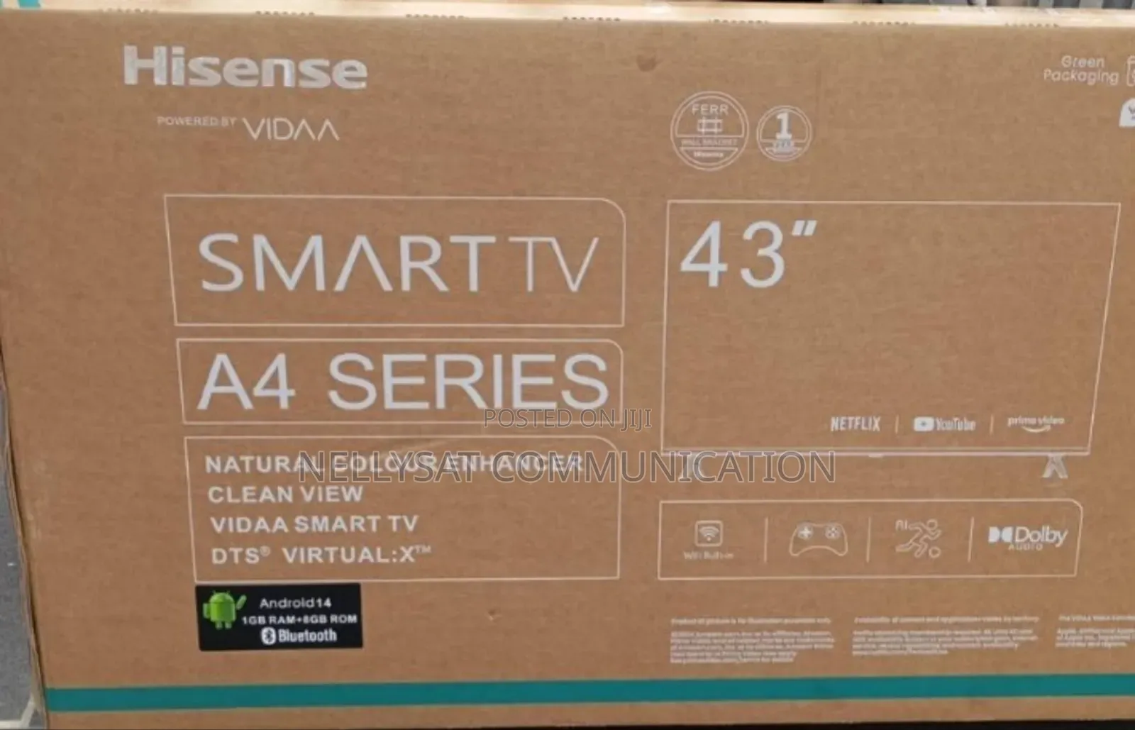 Hisense 43 Inches Smart Tv