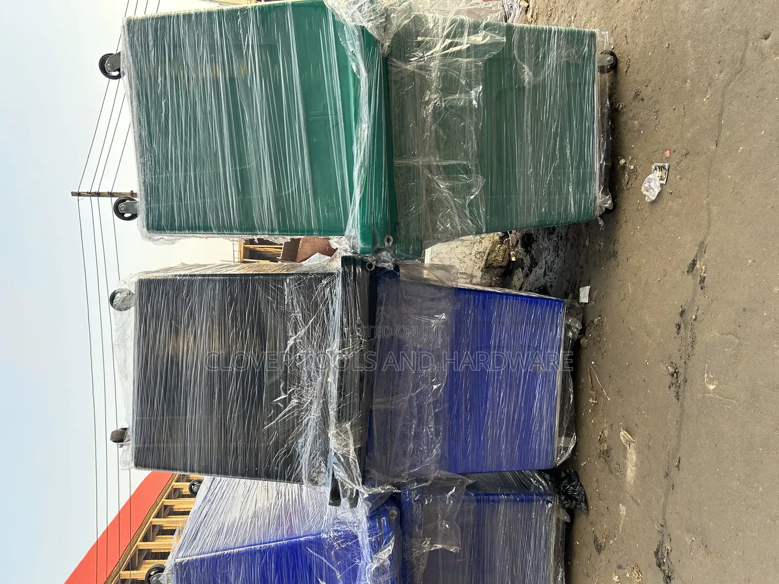 Industrial or Commercial-Grade Waste Bins 1100ltrs