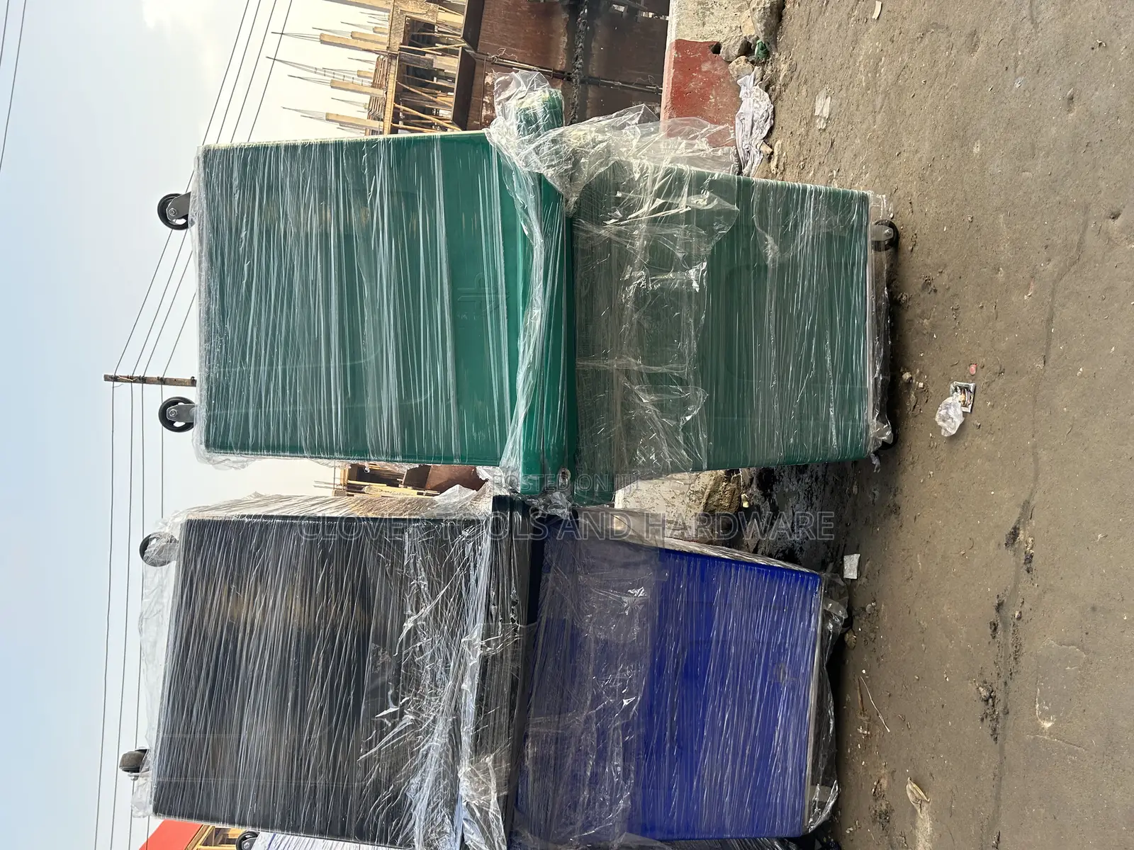 Industrial or Commercial-Grade Waste Bins 1100ltrs