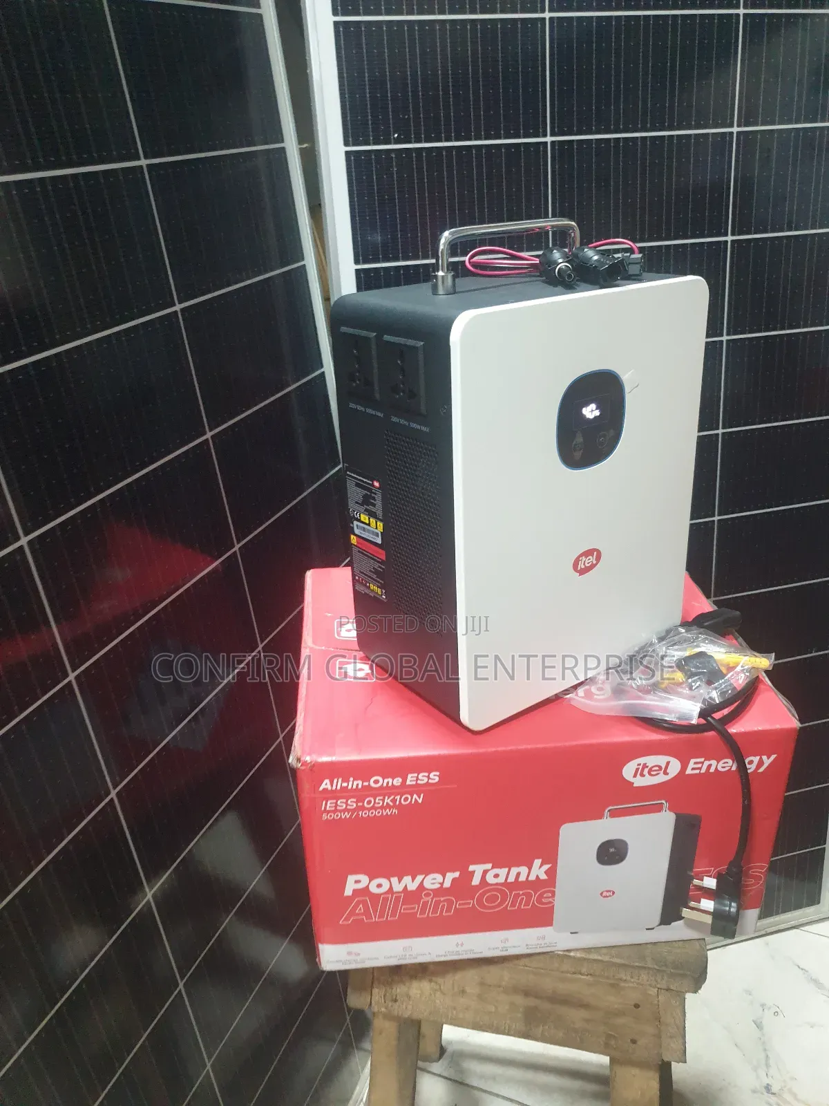 Itel 500w Power Tank + 1kwh Lithium Battery