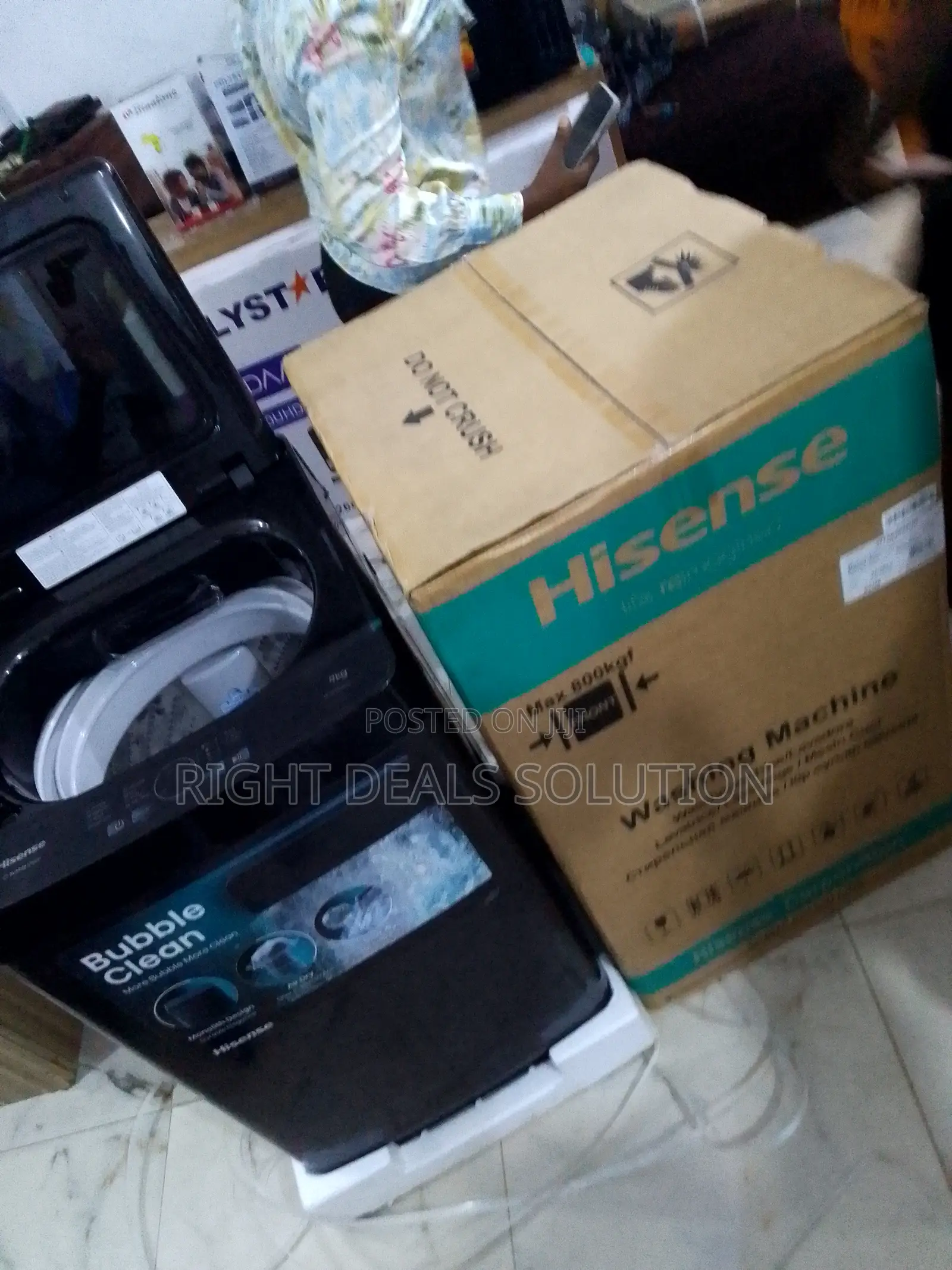 Hisense 9kg Top Load Washing Machine – Powerful Clean, Smart Savings