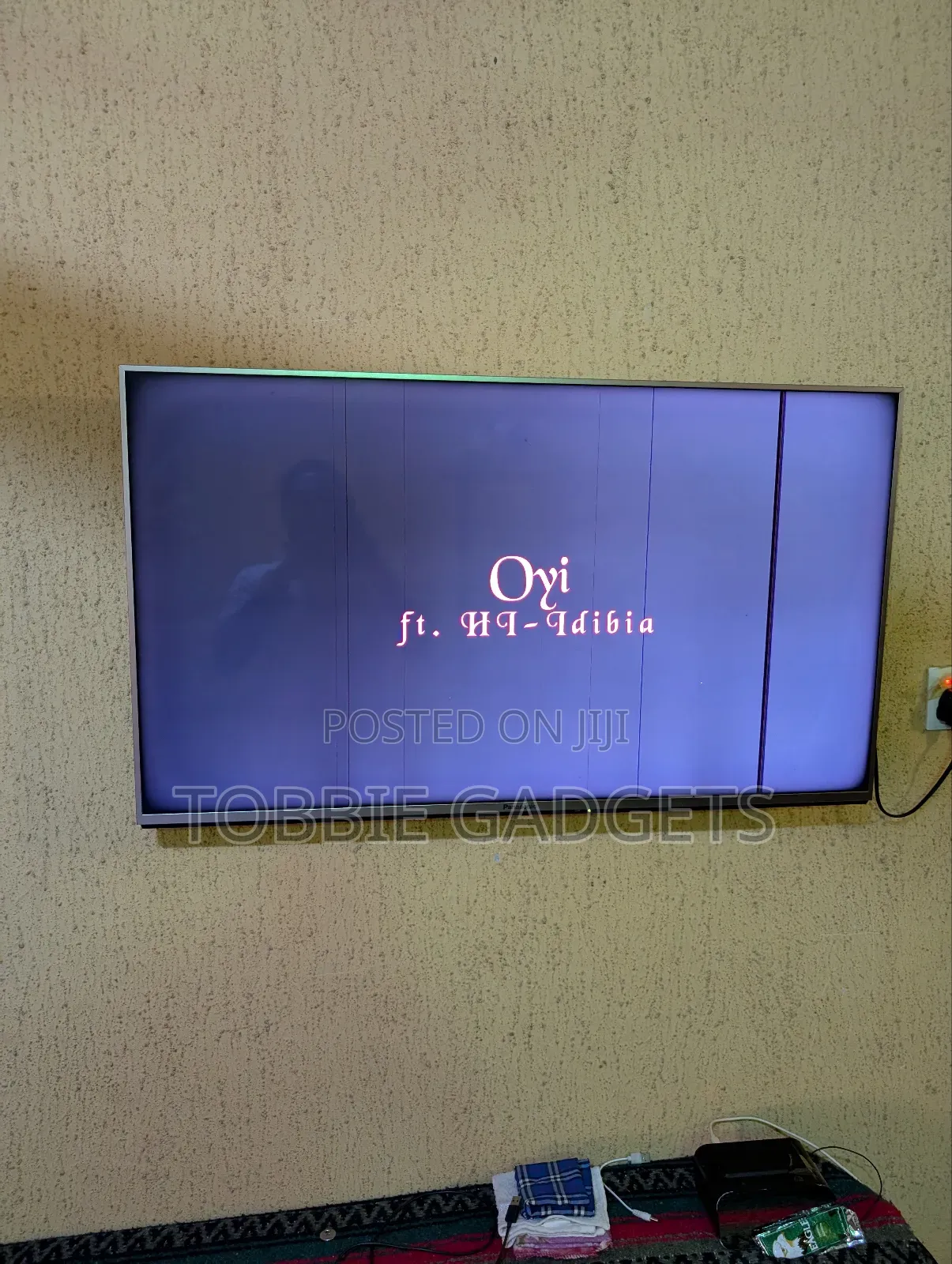 Fresh As New Uk Used Panasonic 40 Inch Tv 4k Display Bad Screen Avail