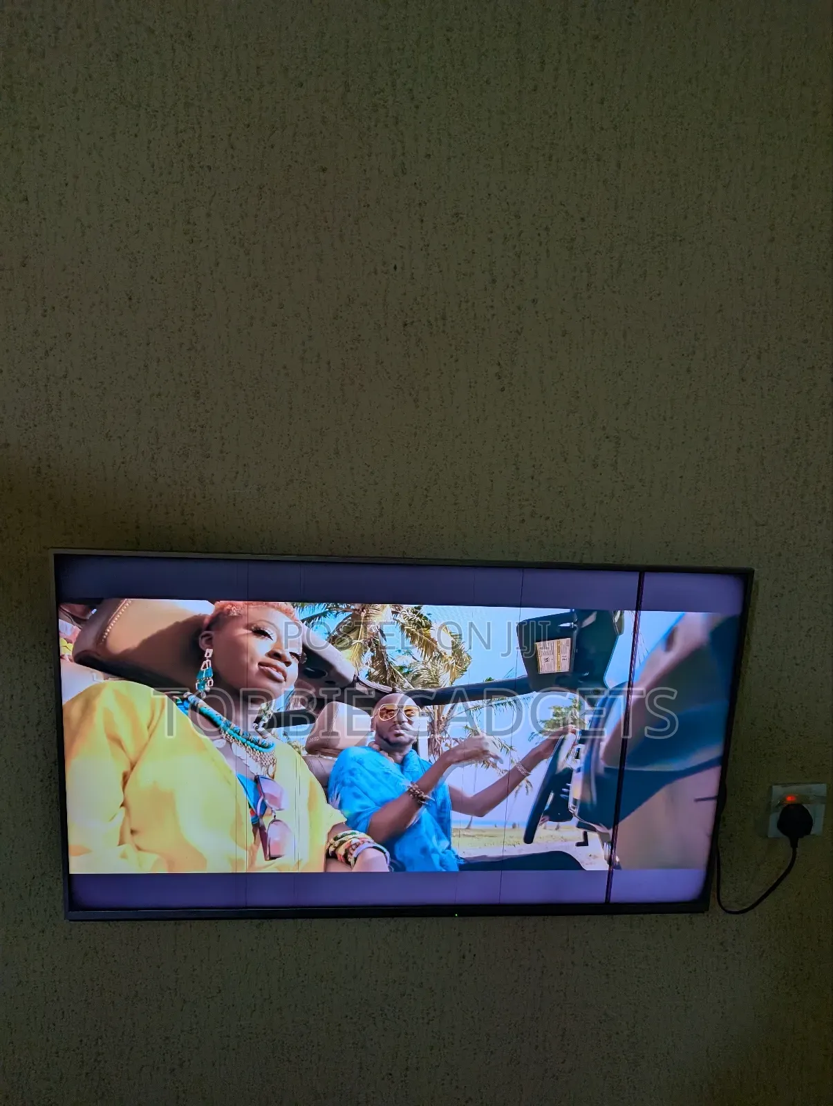 Fresh As New Uk Used Panasonic 40 Inch Tv 4k Display Bad Screen Avail