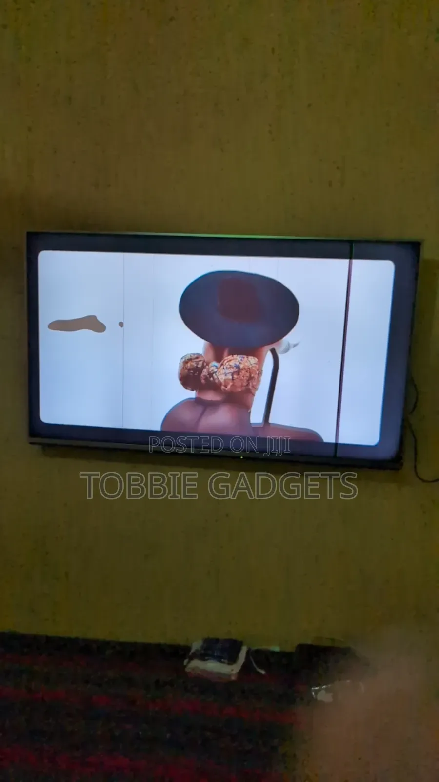 Fresh As New Uk Used Panasonic 40 Inch Tv 4k Display Bad Screen Avail