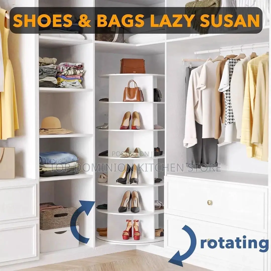 360 Degree Rotating Storage Rack