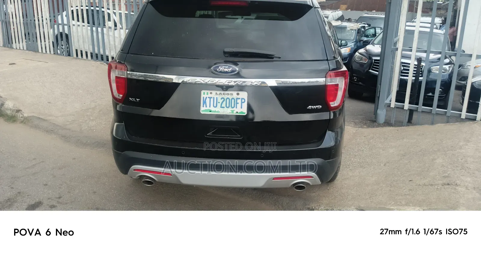 Ford Explorer Base 4dr FWD (3.5L 6cyl 6A) 2017 Black