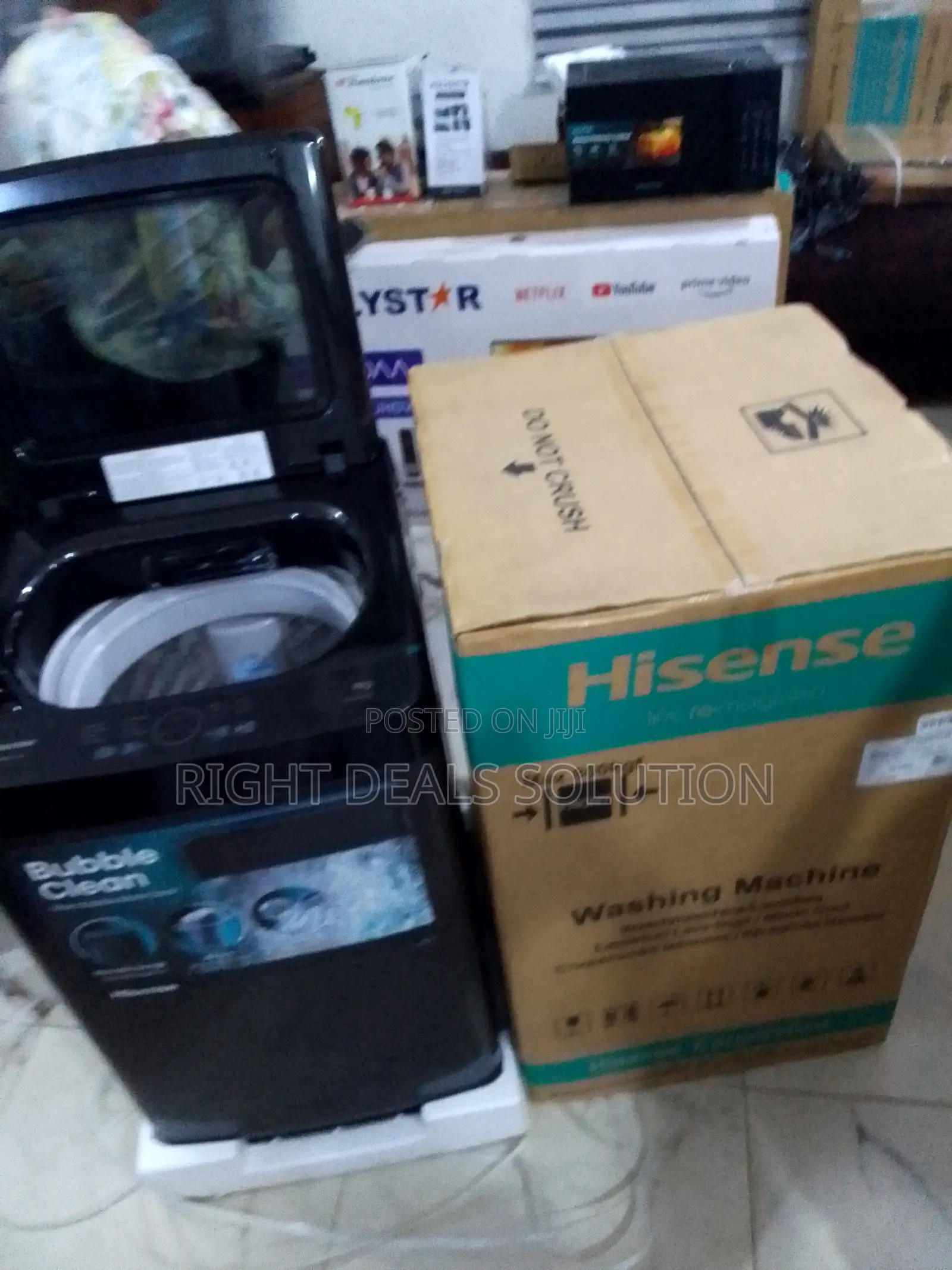 Hisense 9kg Top Loader – Vortex Wash Technology for Spotless Results