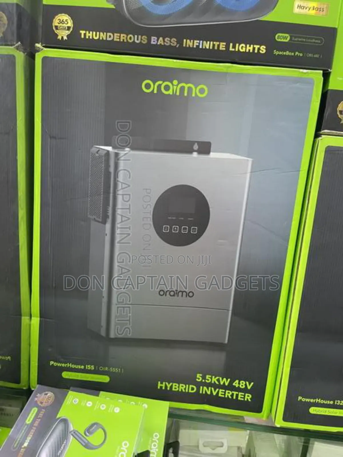 5.5kw 48v Oraimo Power House I55 Hybrid Solar Inverter Oir-5551 By