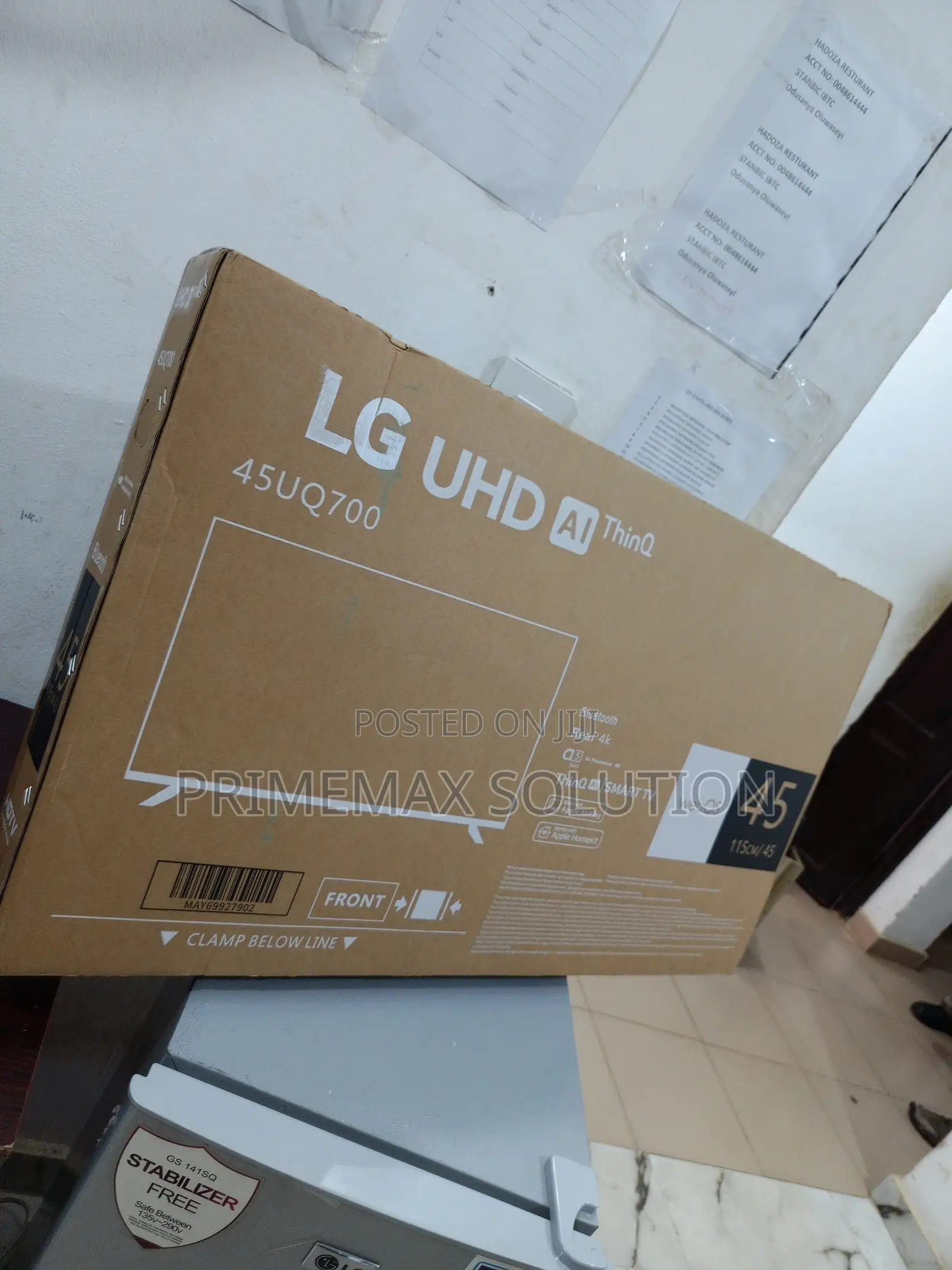 Vibrant Lg 45-Inch Smart Tv for Modern Living