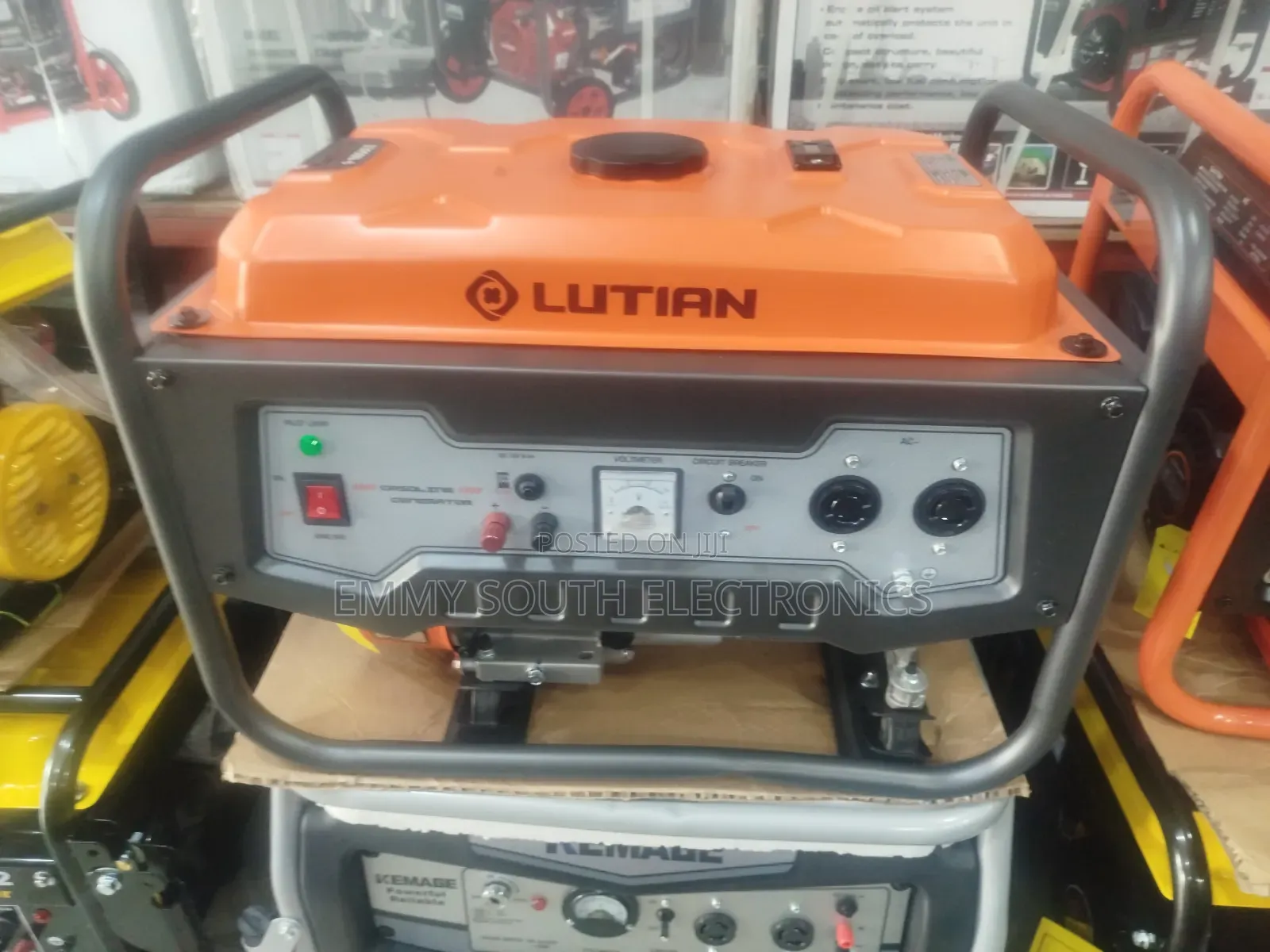 Lutian Petrol 💯 Copper Coil Generator 4.5 Kva