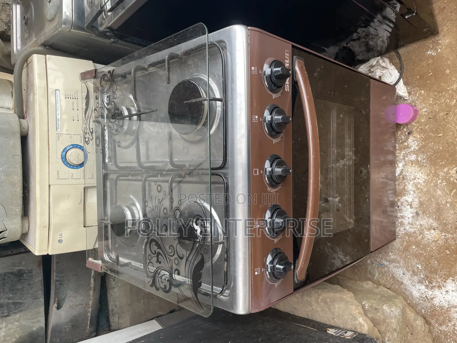 Scanfrost Four Burners Gas Cooker With Oven And Grill