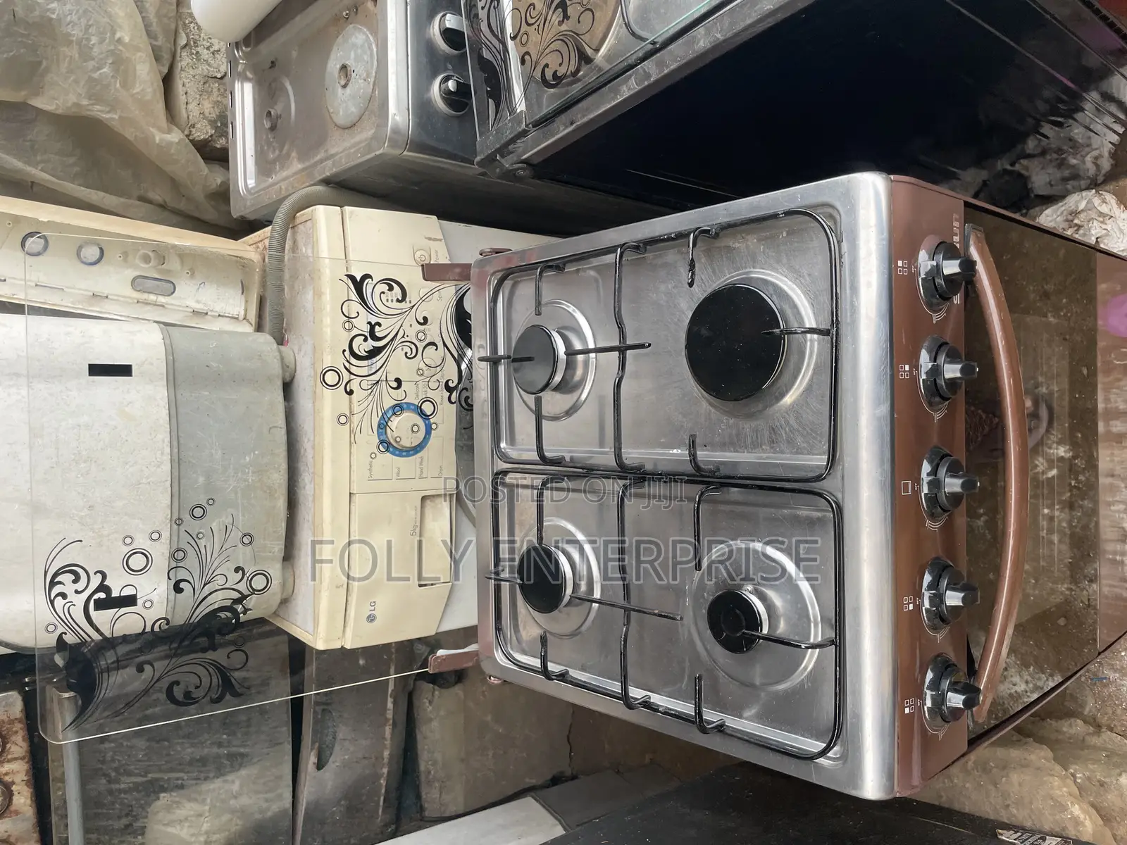 Scanfrost Four Burners Gas Cooker With Oven And Grill