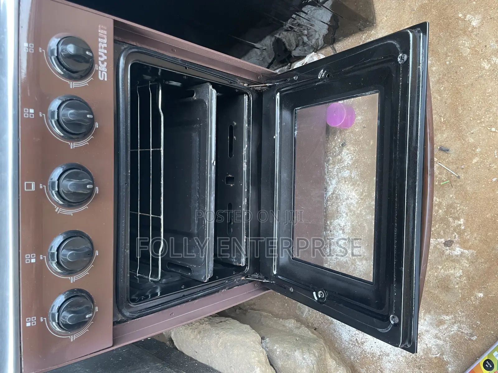 Scanfrost Four Burners Gas Cooker With Oven And Grill