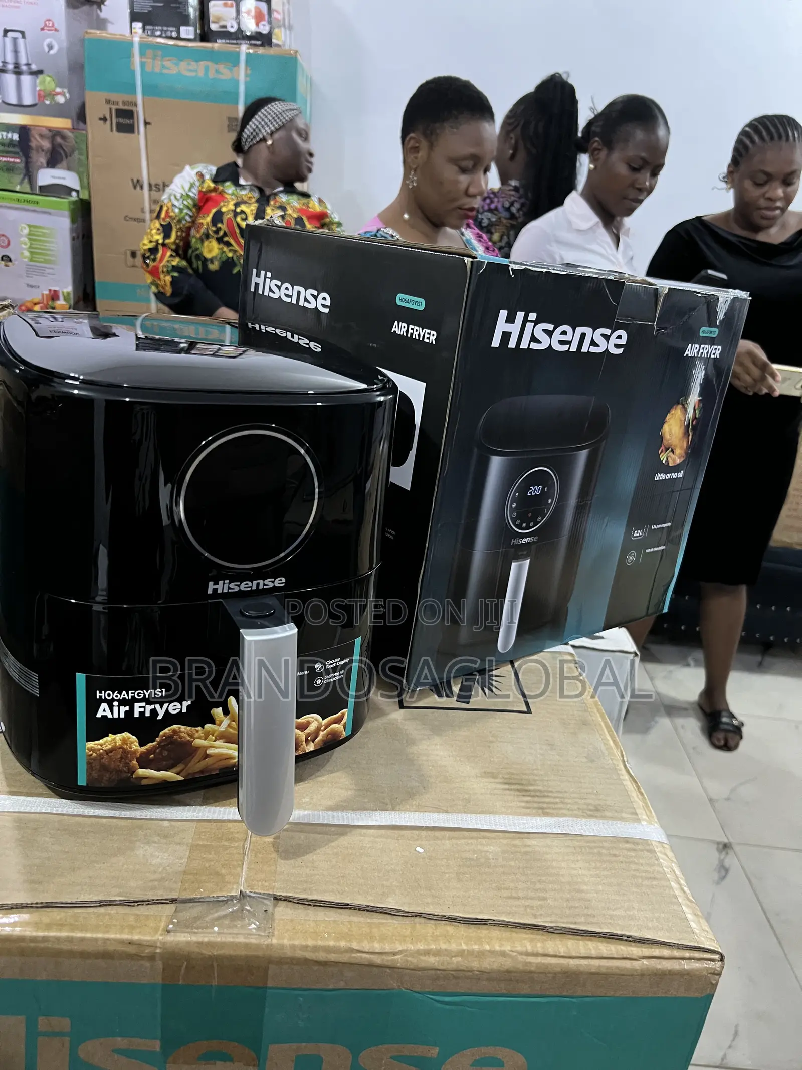 Original Hisense 5.2l Digital Air Fryer H06afgy1s1