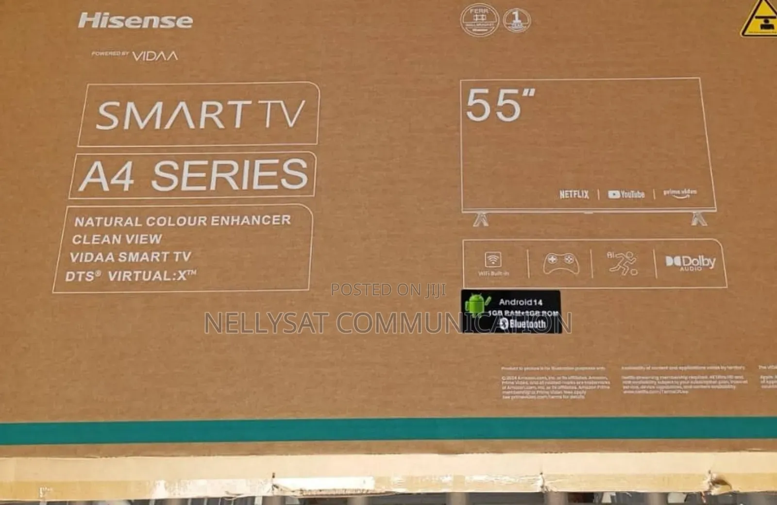 Hisense 55 Inches Smart Tv