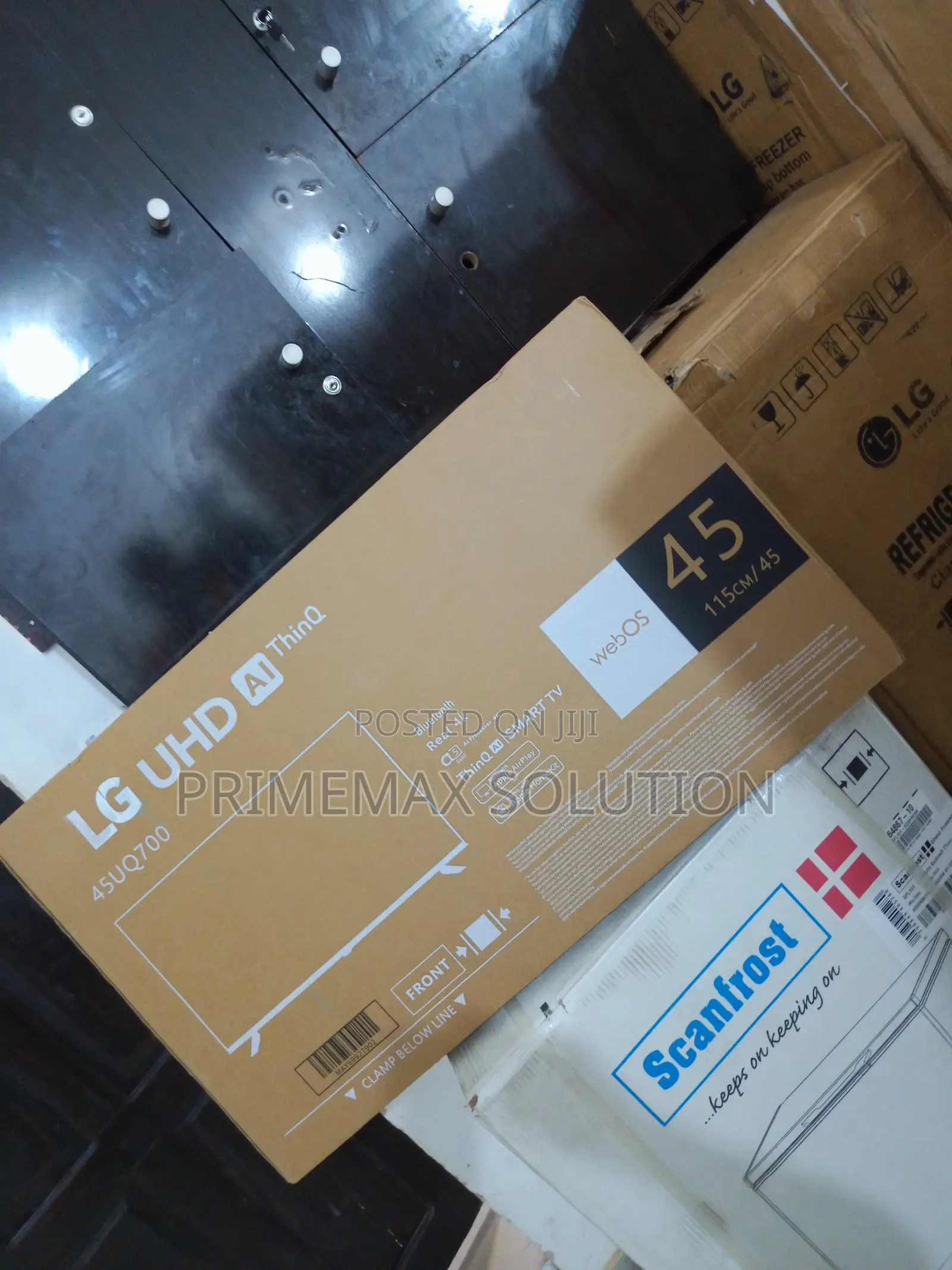 Sleek Design Meets Power: Lg 45" Led Smart Tv
