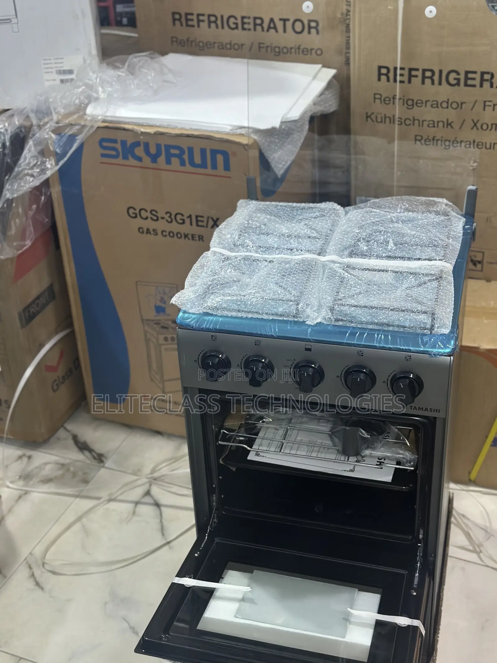 50cm Tamashi Ng5540g Gas Cooker Unit With 4 Burners