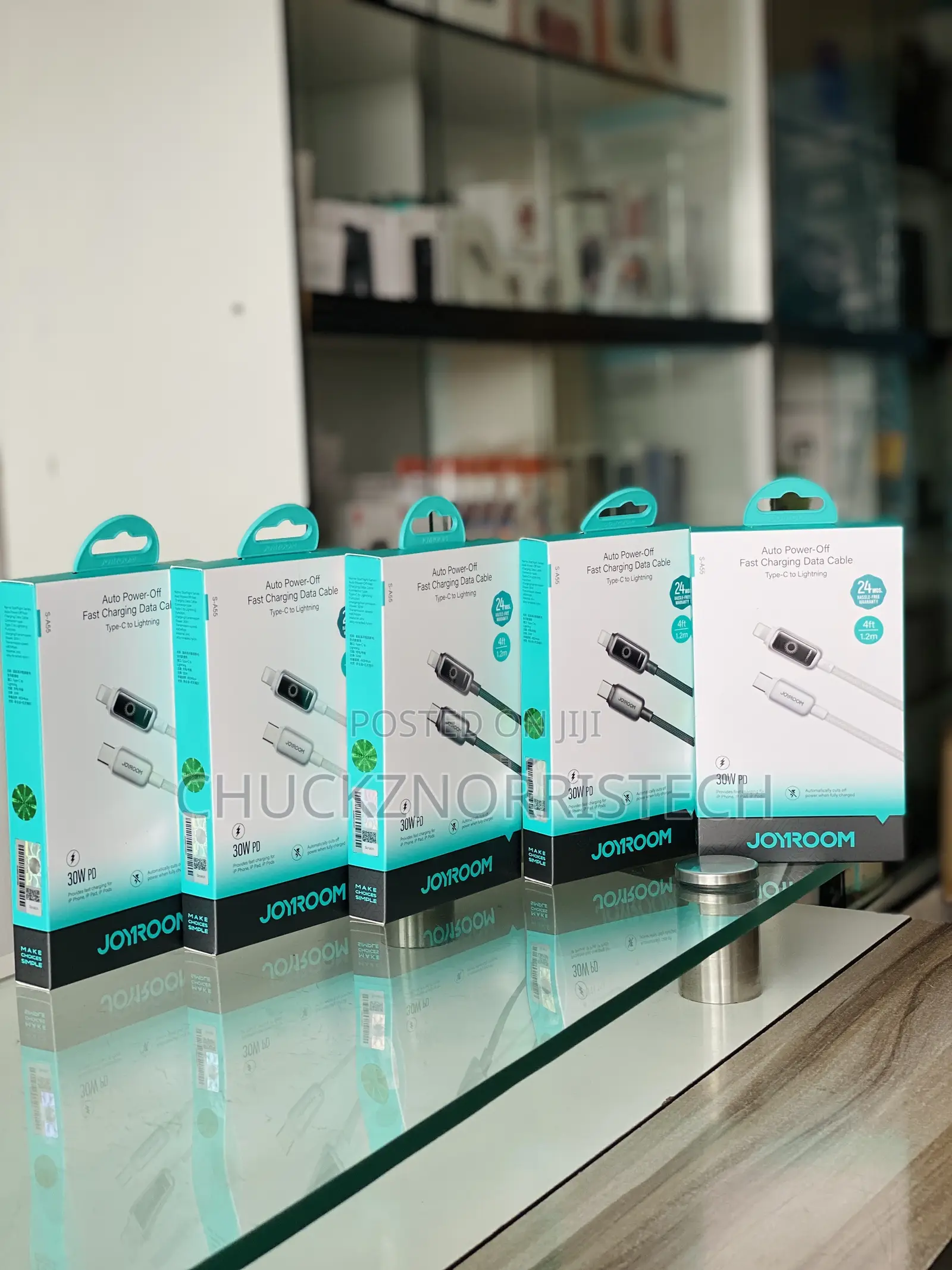 30w Pd Auto Power-Off Jr Fast Charging Data Cable Type-C to Lightning