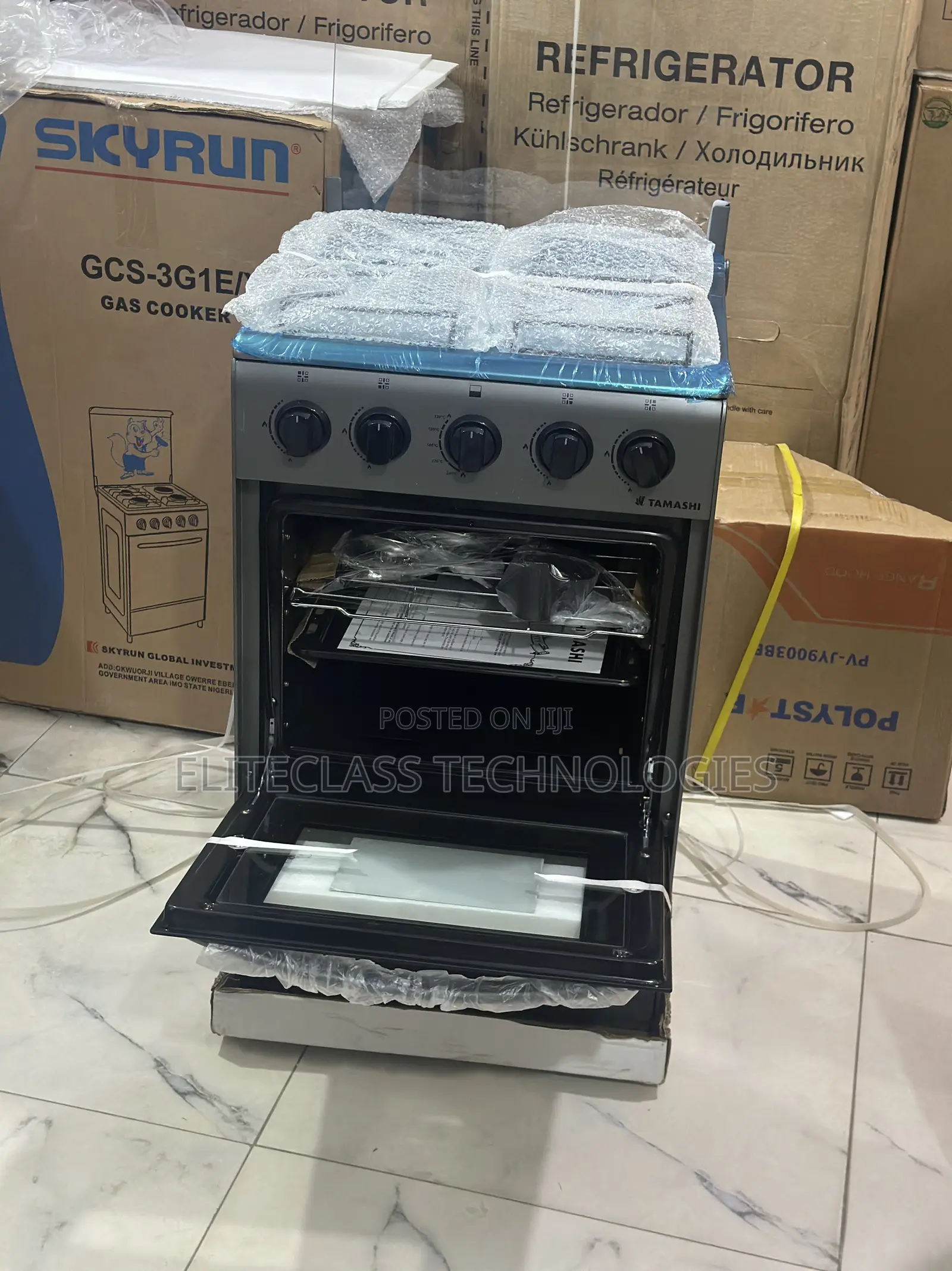 Tamashi Four-Burner Gas Cooker Stand Ng5540g