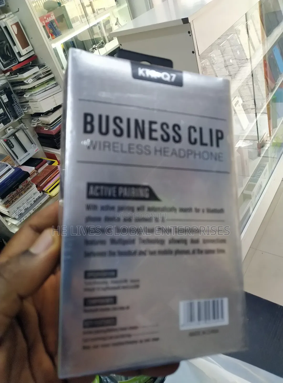 Business Clip Wireless Earpiece