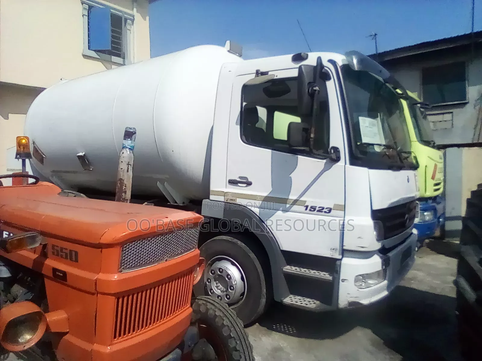Foreign Used 8.5ton Mercedes LPG Bobtail