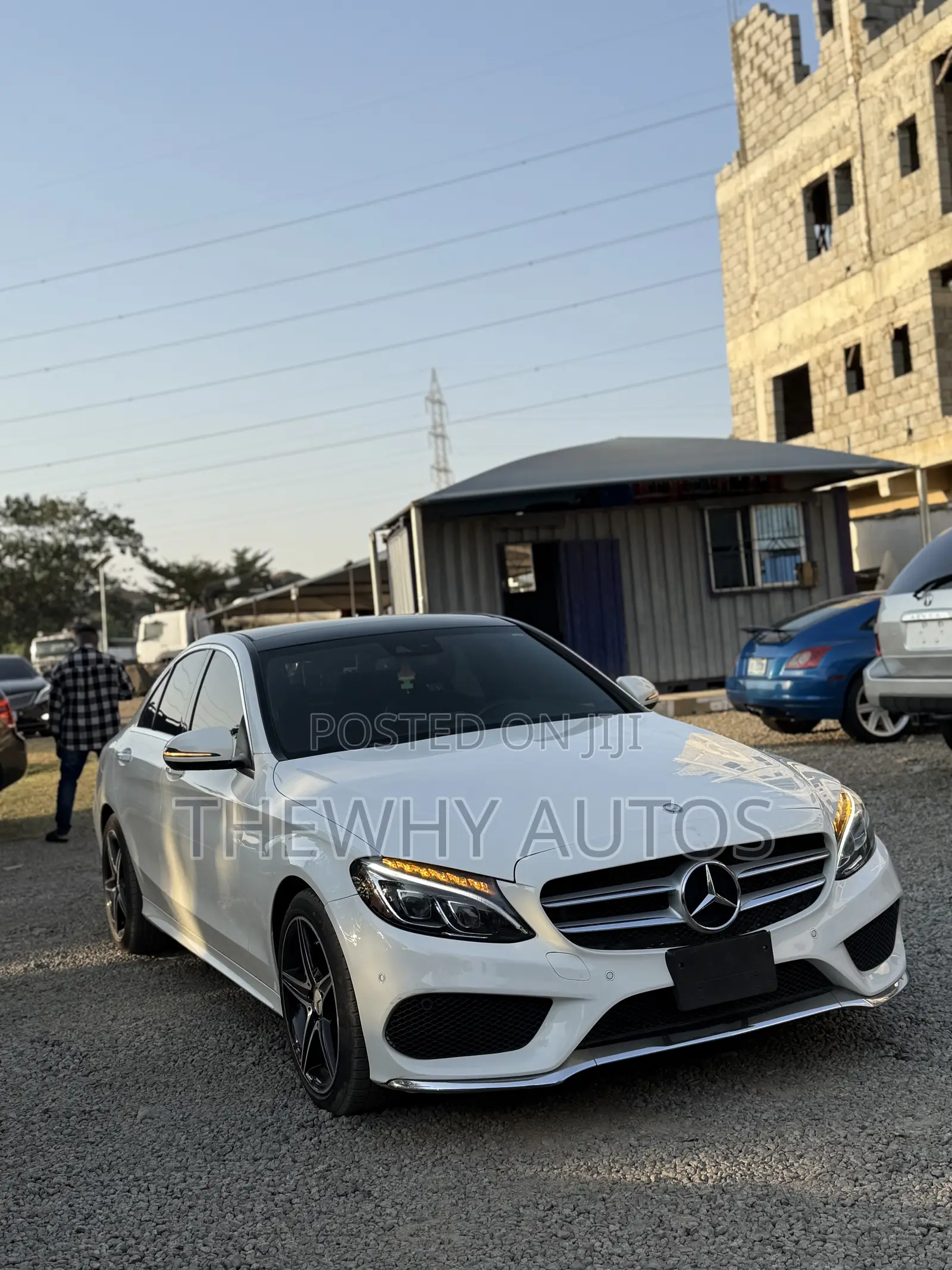 Mercedes-Benz C300 Sport 4Matic Sedan AWD (2.0L 4cyl 7A) 2017 White