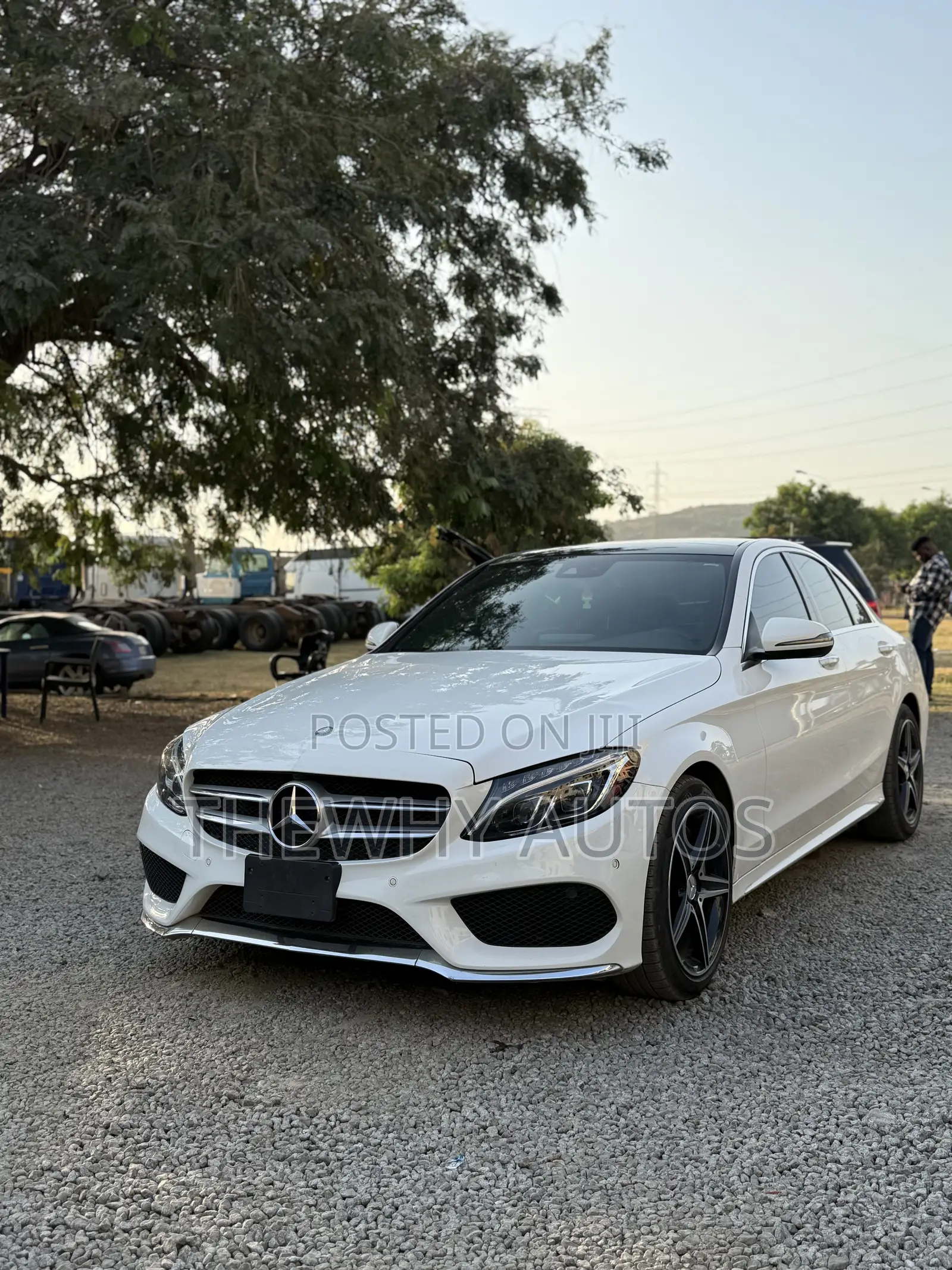 Mercedes-Benz C300 Sport 4Matic Sedan AWD (2.0L 4cyl 7A) 2017 White