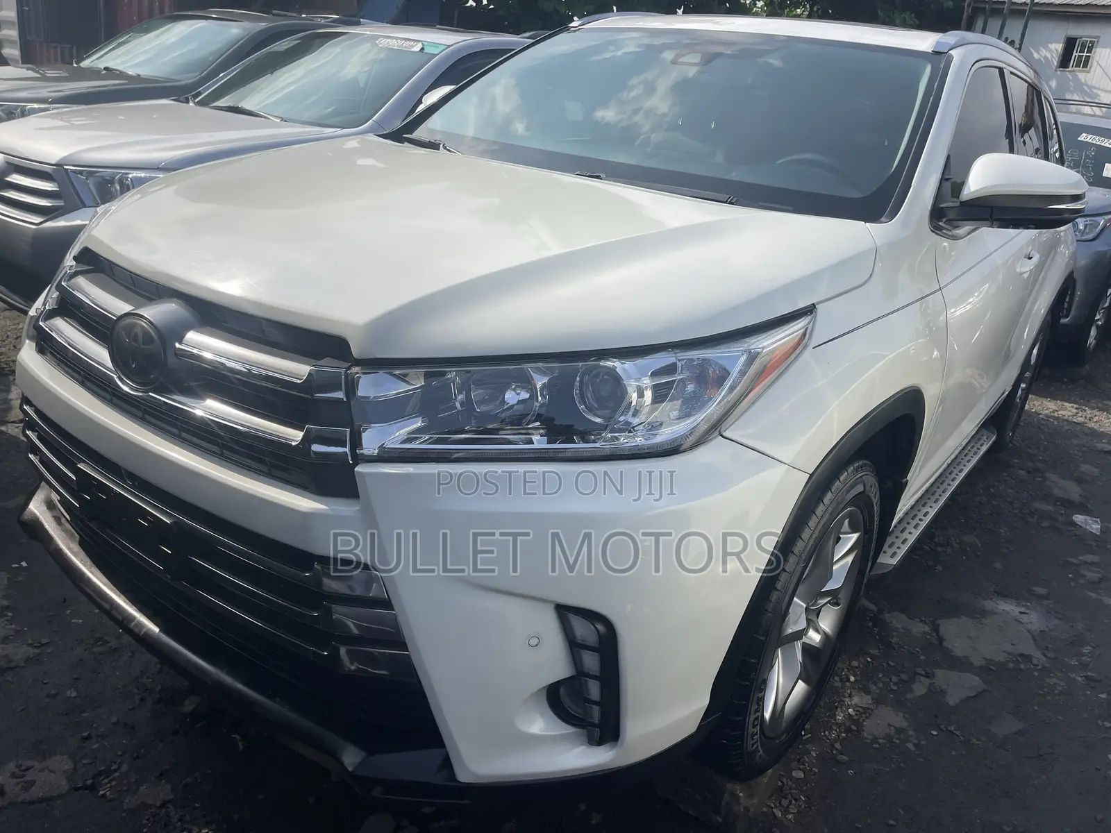 Toyota Highlander Limited Platinum 4x2 V6 (3.5L 6cyl 8A) 2018 White
